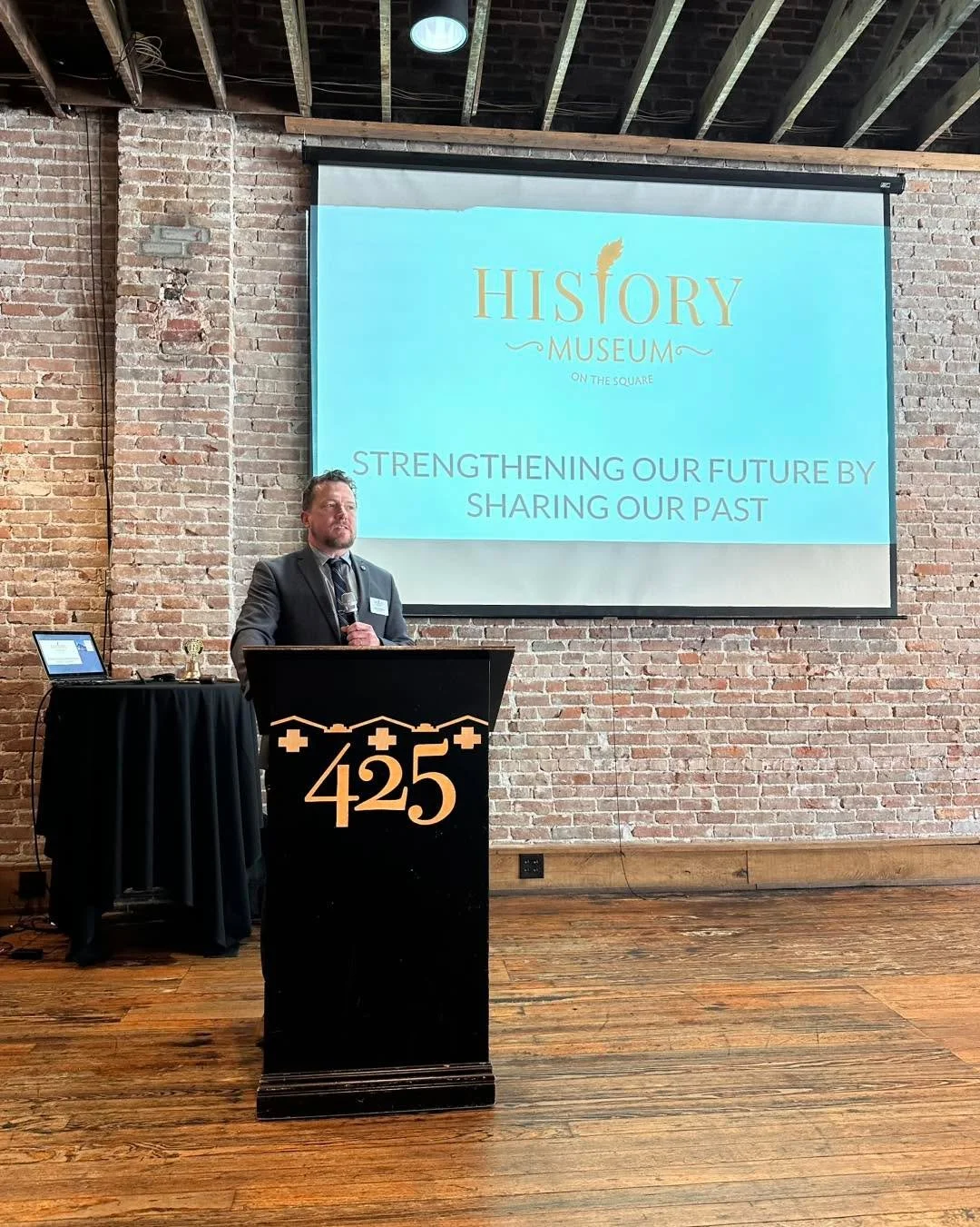 Springfield is rich in history. We had a fun trivia-filled meeting with Sean FitzGibbons, Executive Director of History Museum on the Square recently!