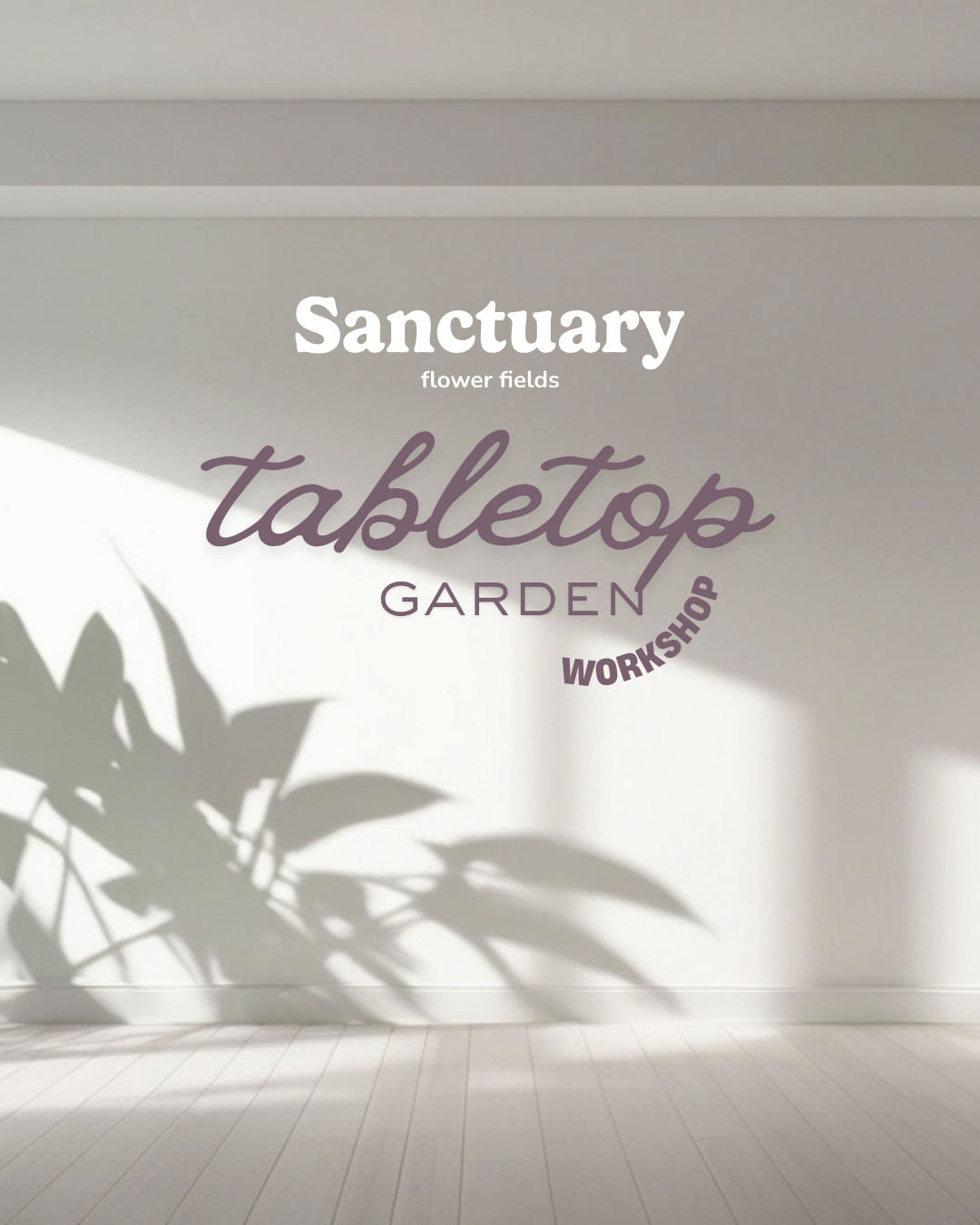 Tabletop Garden Workshop