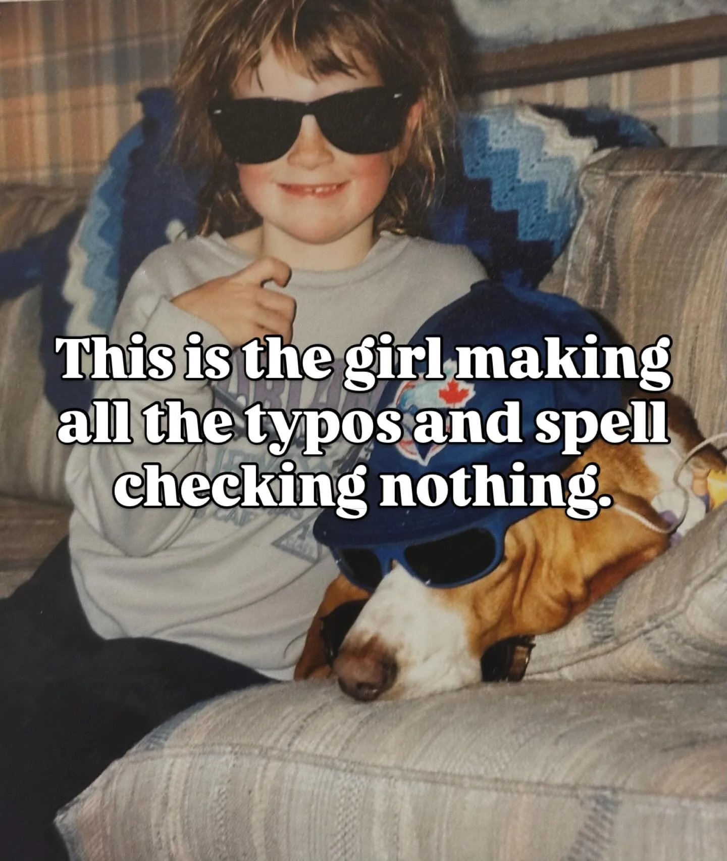 Honestly, I&rsquo;m proud of her. 

She DGAF

She&rsquo;s clearly not using AI 

She&rsquo;s using her energy elsewhere