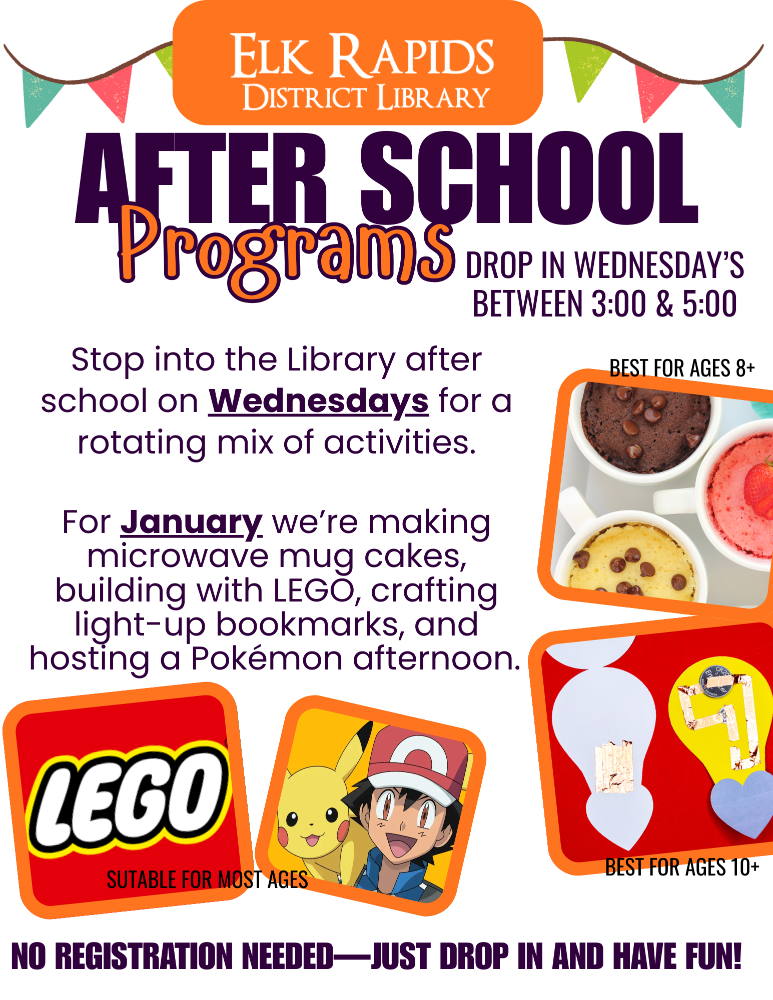 After School Drop-In Program: