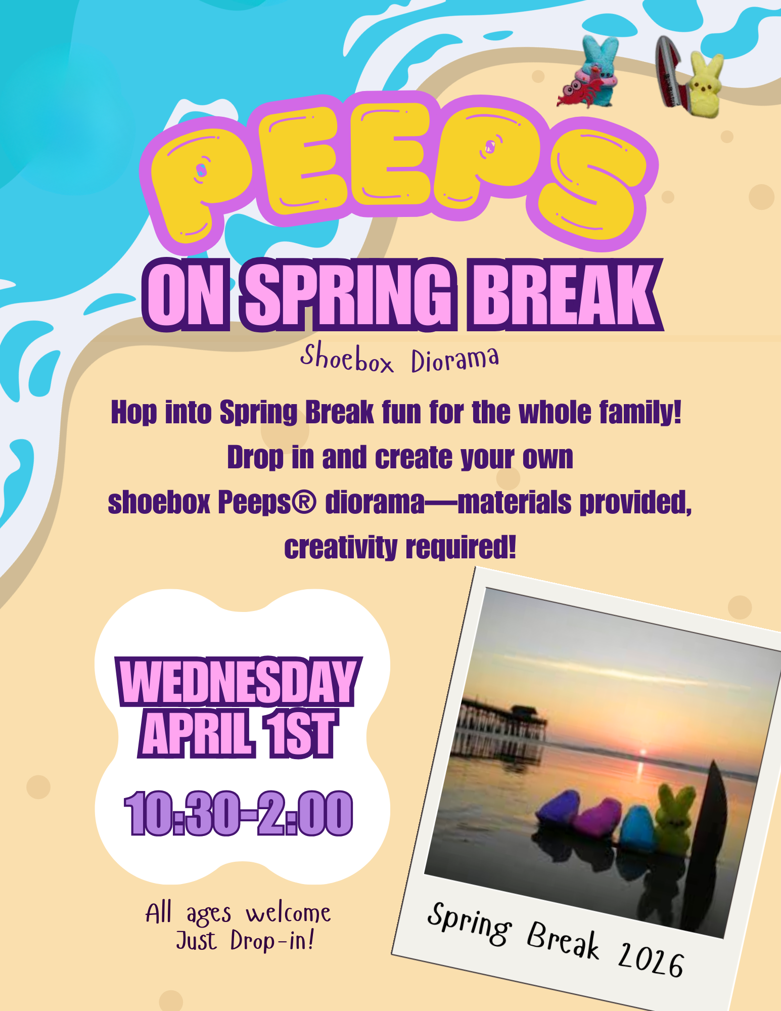 After School Drop-In: Peeps Diorama