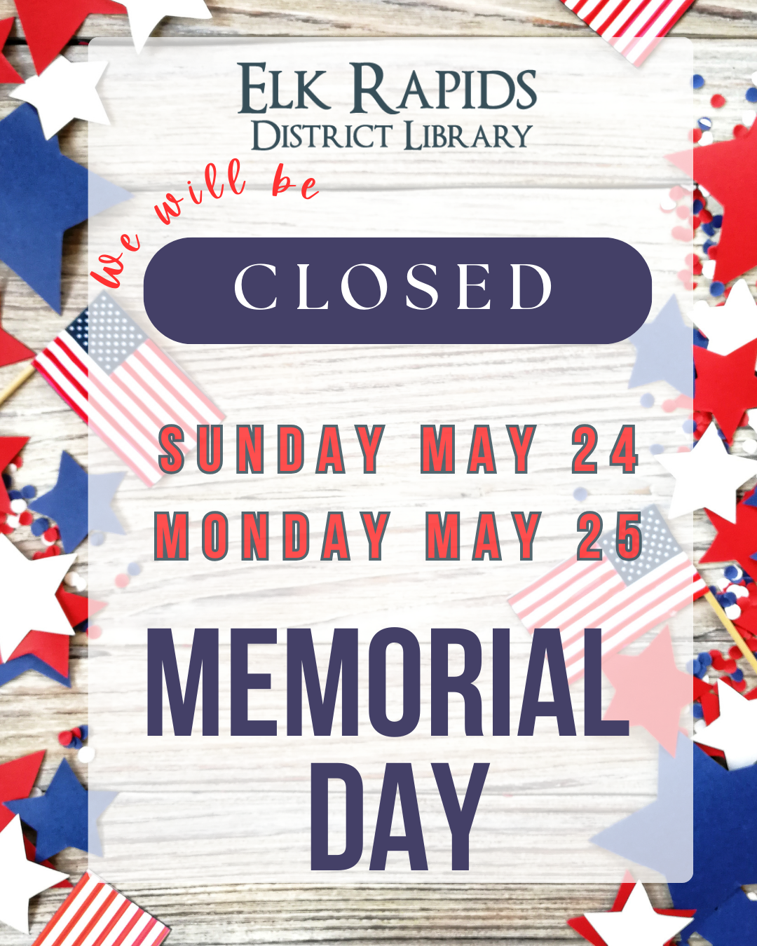 Library Closed 