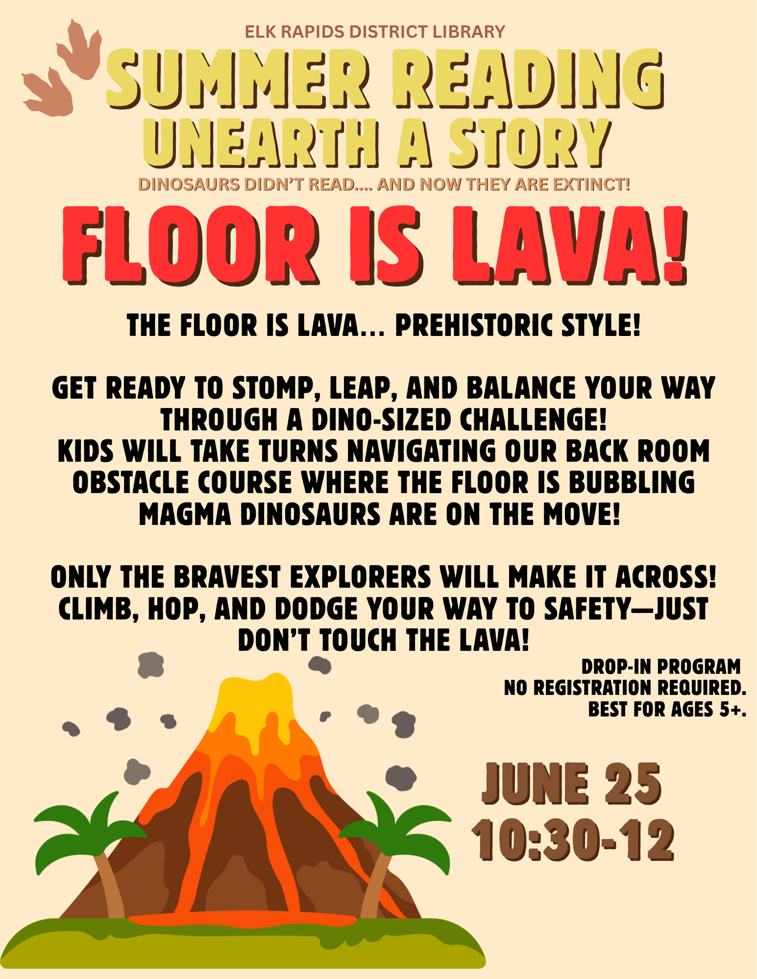 Summer Reading: Floor Is Lava