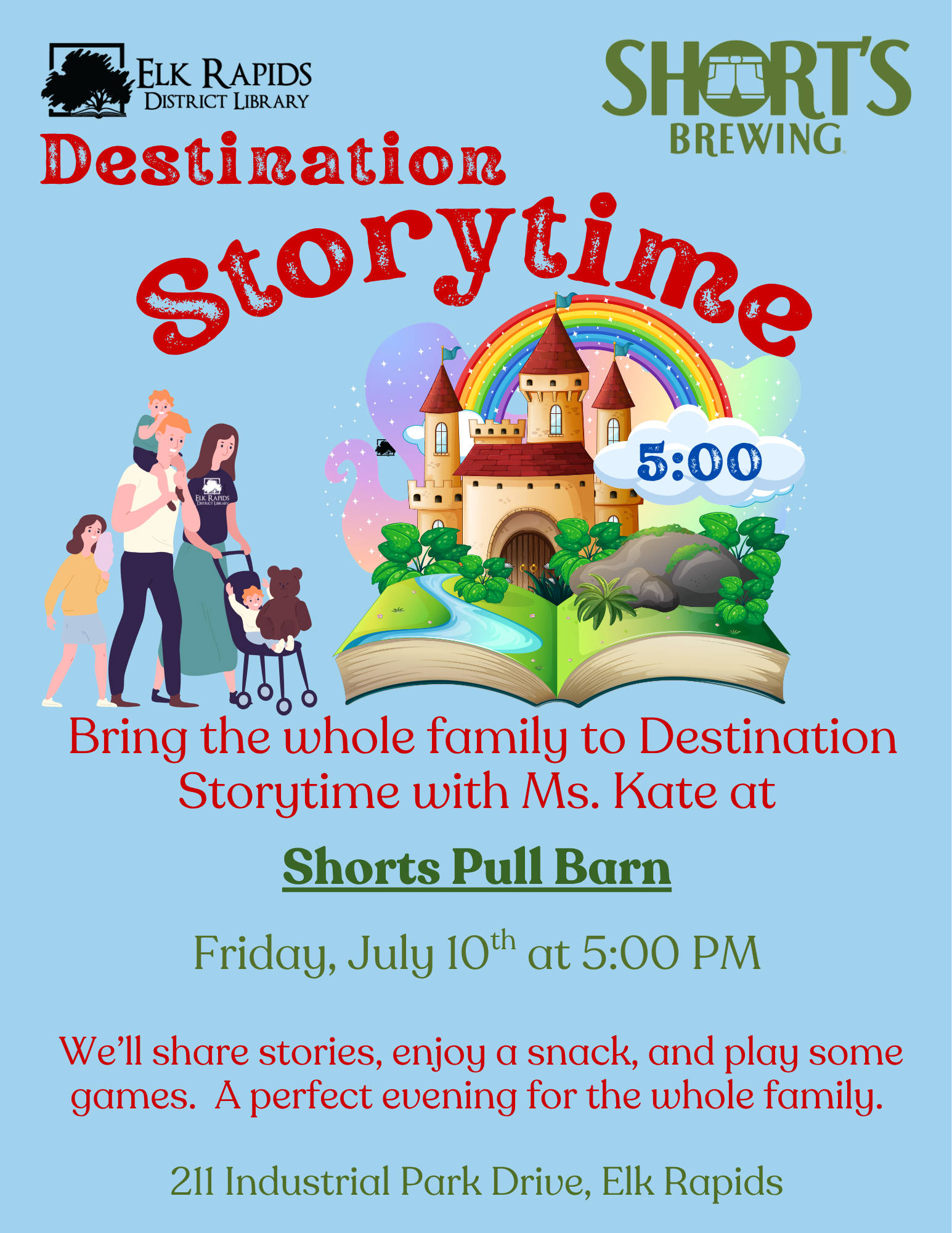 Destination Story Time