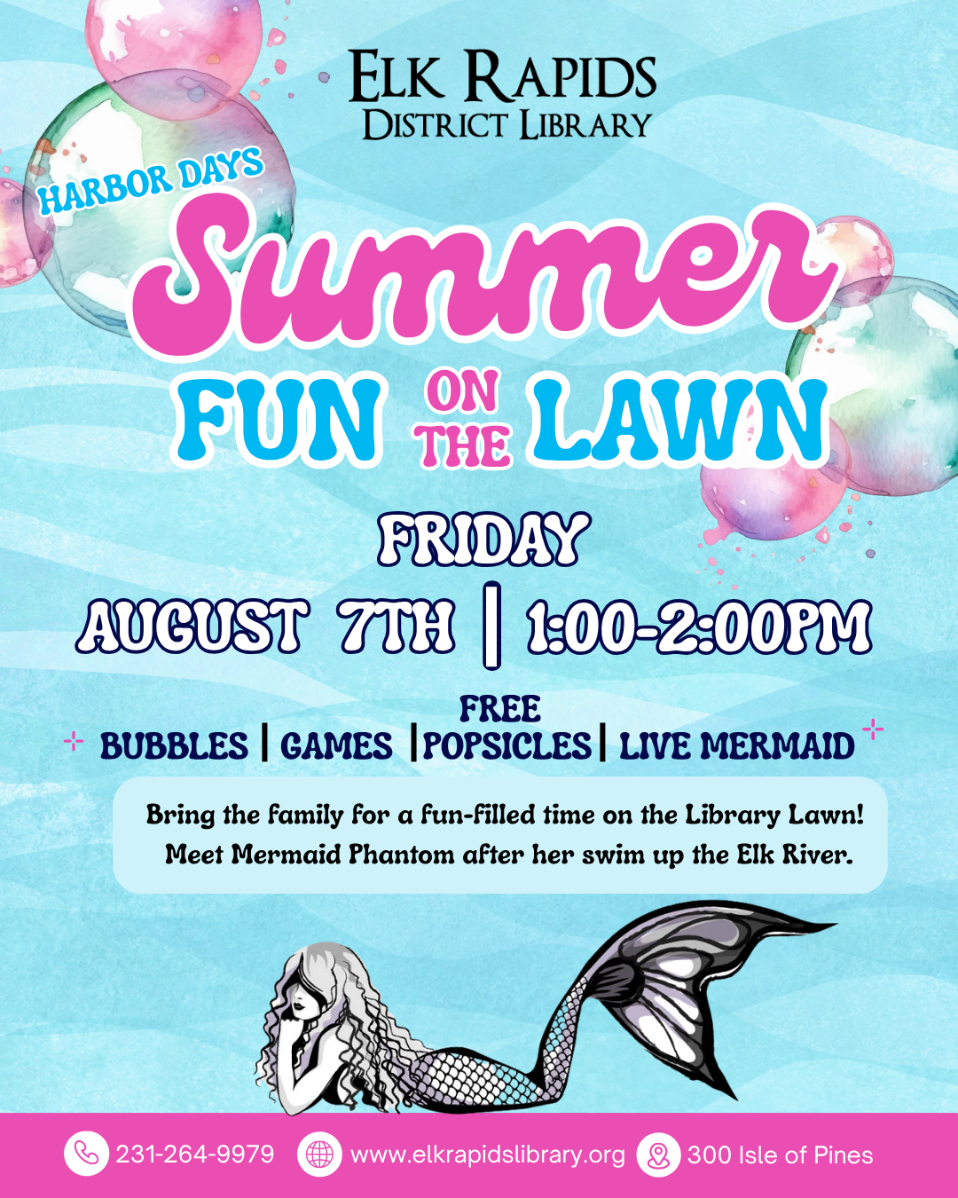 Summer Fun on the Lawn - Harbor Days