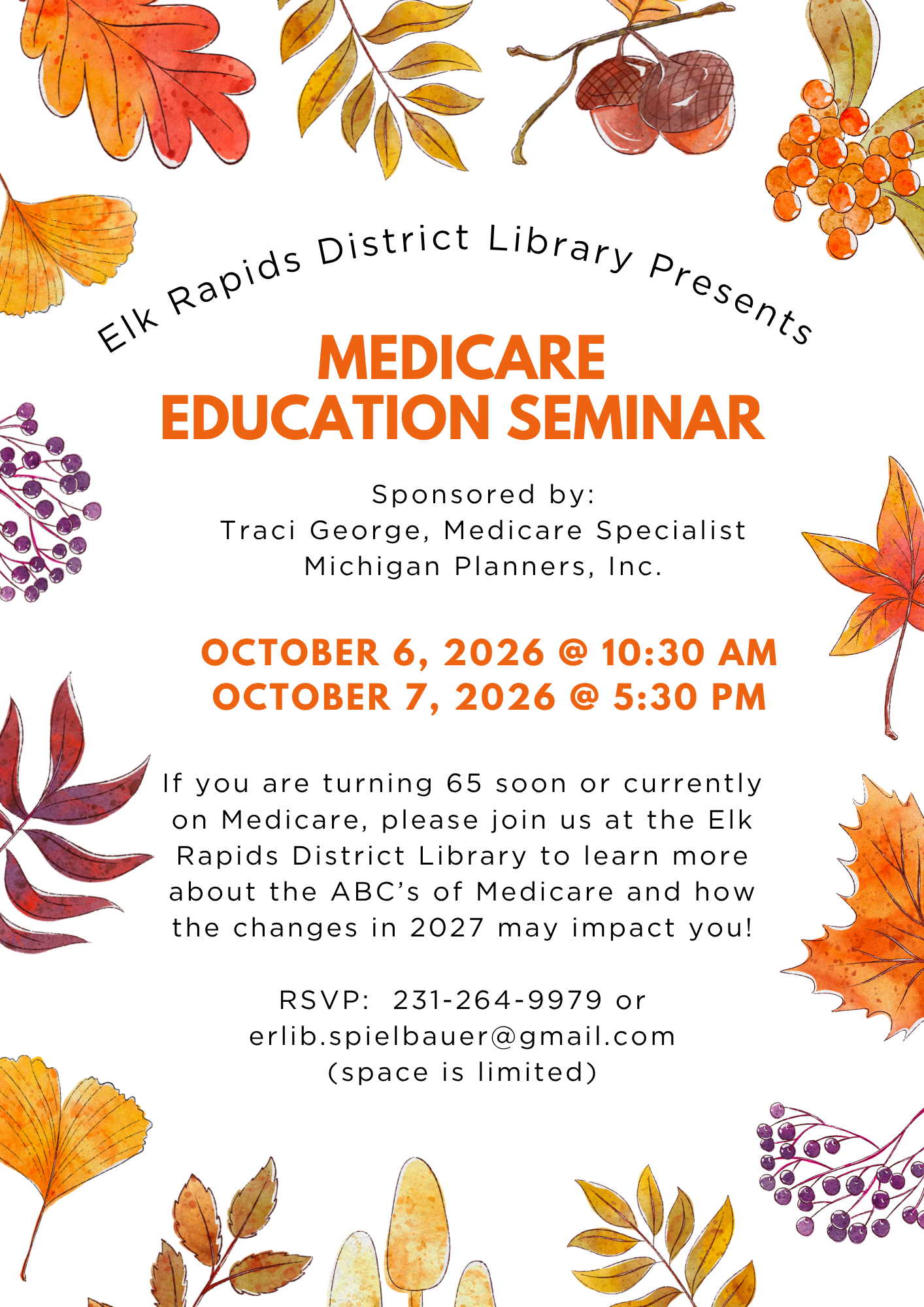 Medicare Education Seminar Evening Session