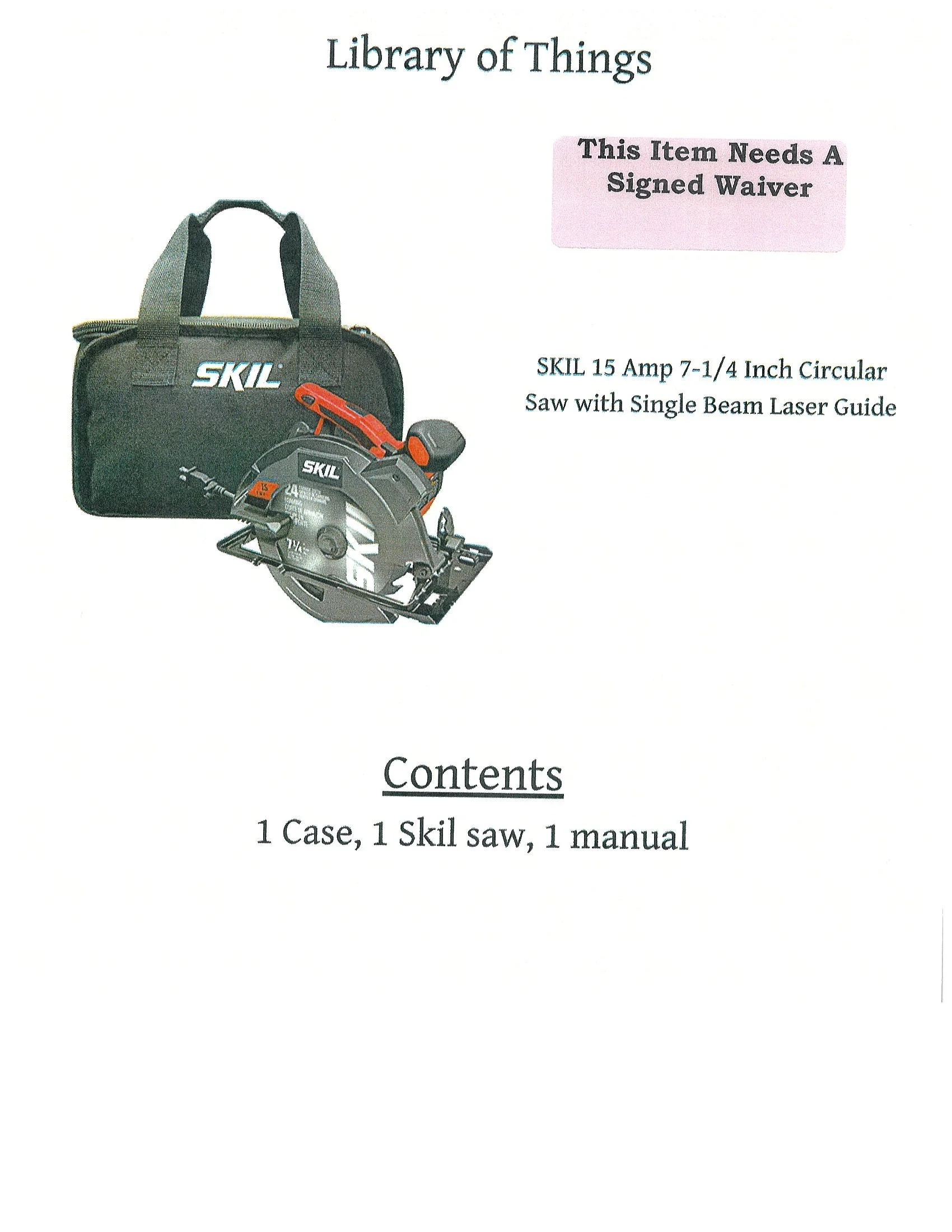 29- 7.25 inch Circular Saw w. Laser Guide.JPG