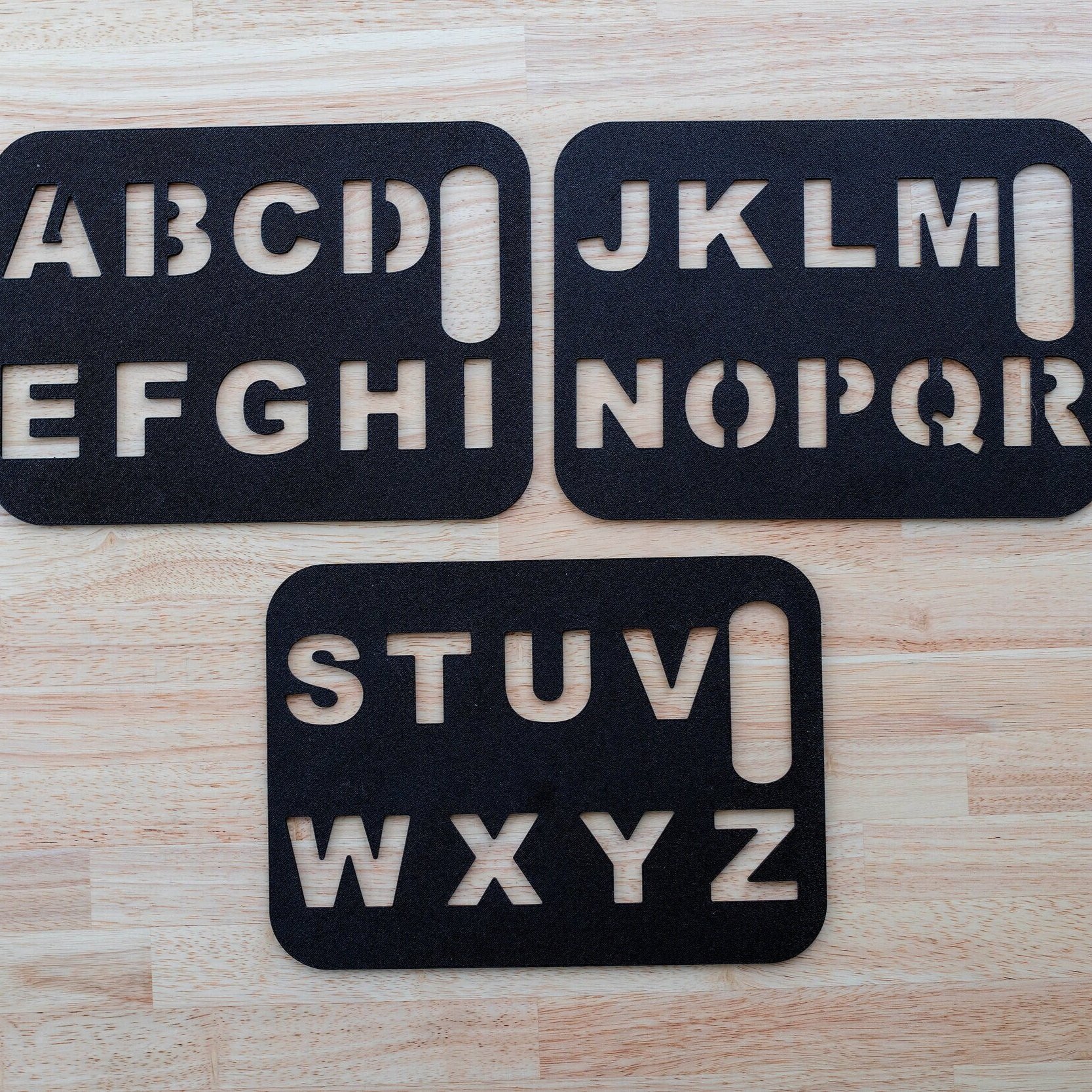 Set of 3 Stencils