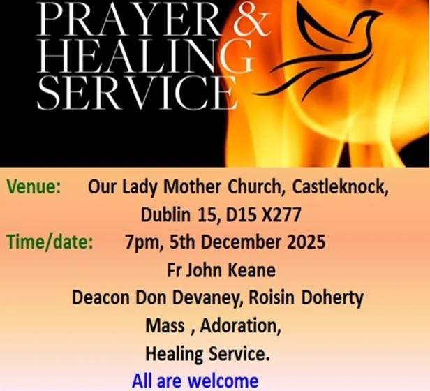 PRAYER AND HEALING SERVICE