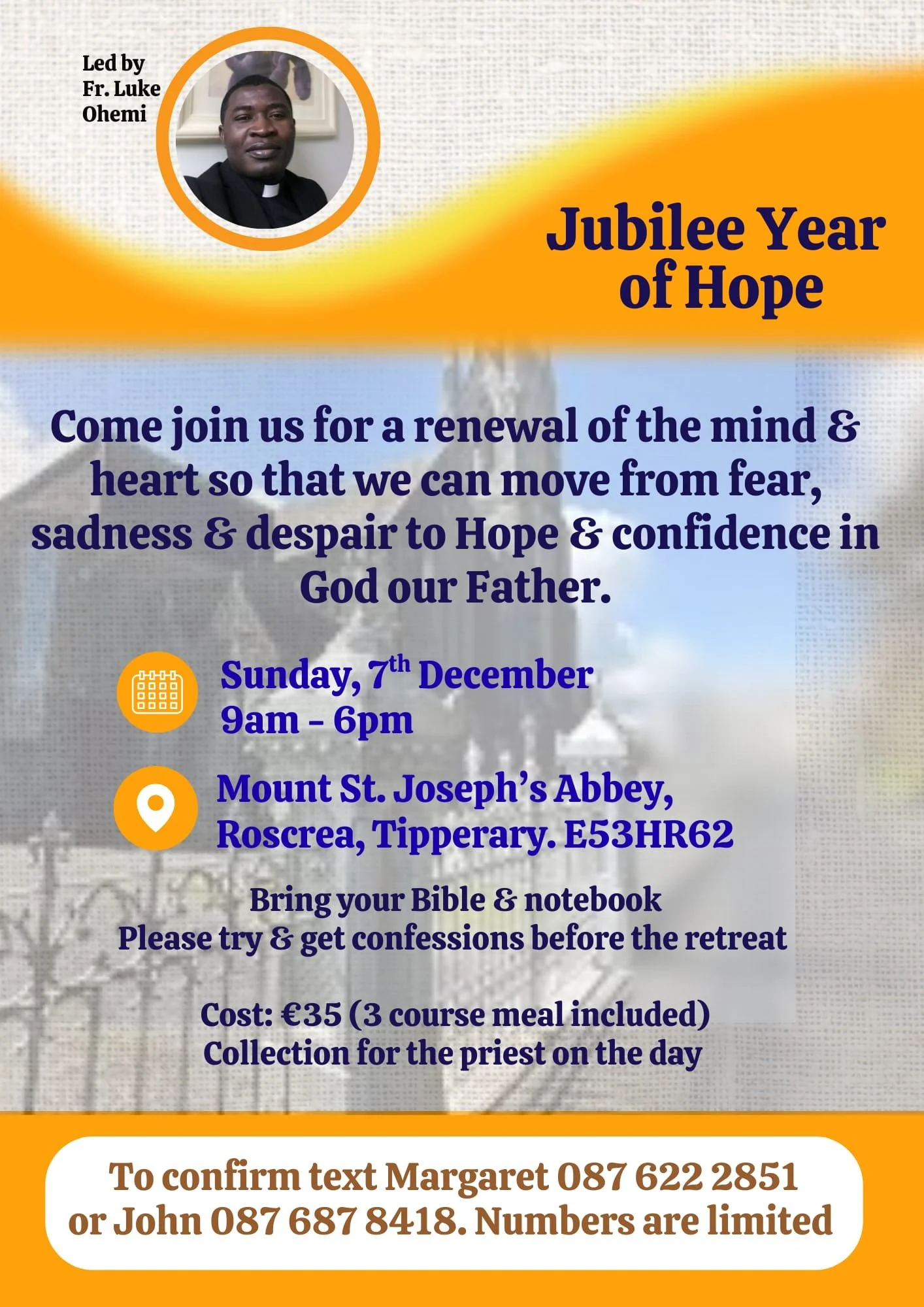 RETREAT - Renewal of the mind & heart - Roscrea