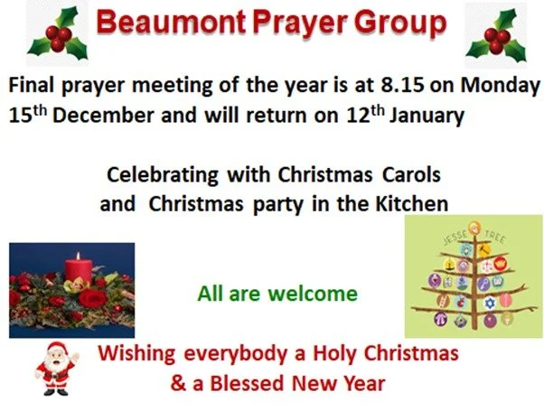 Beaumont Prayer Group - Carol Service