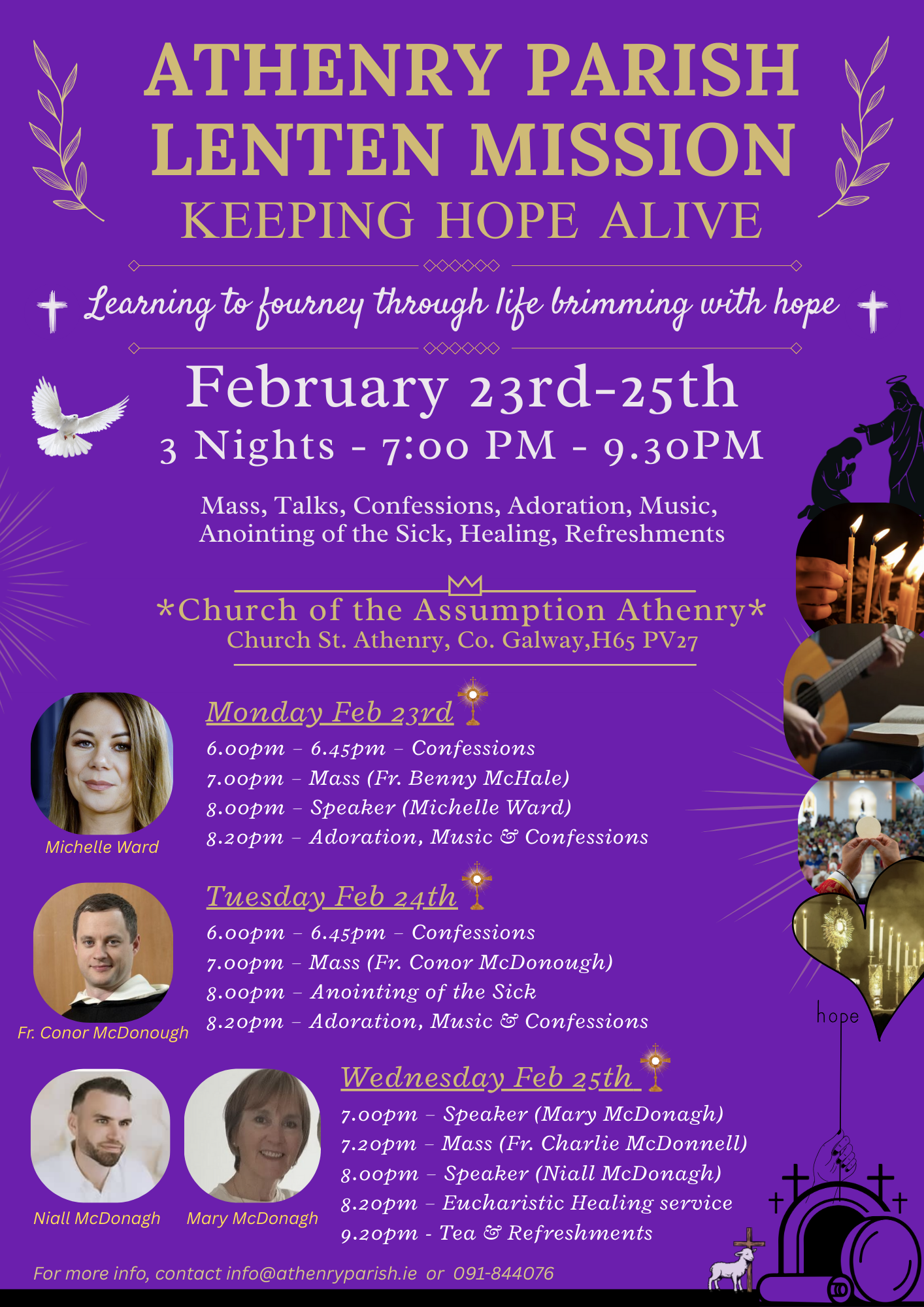 ATHENRY PARISH LENTEN MISSION - Keeping Hope Alive