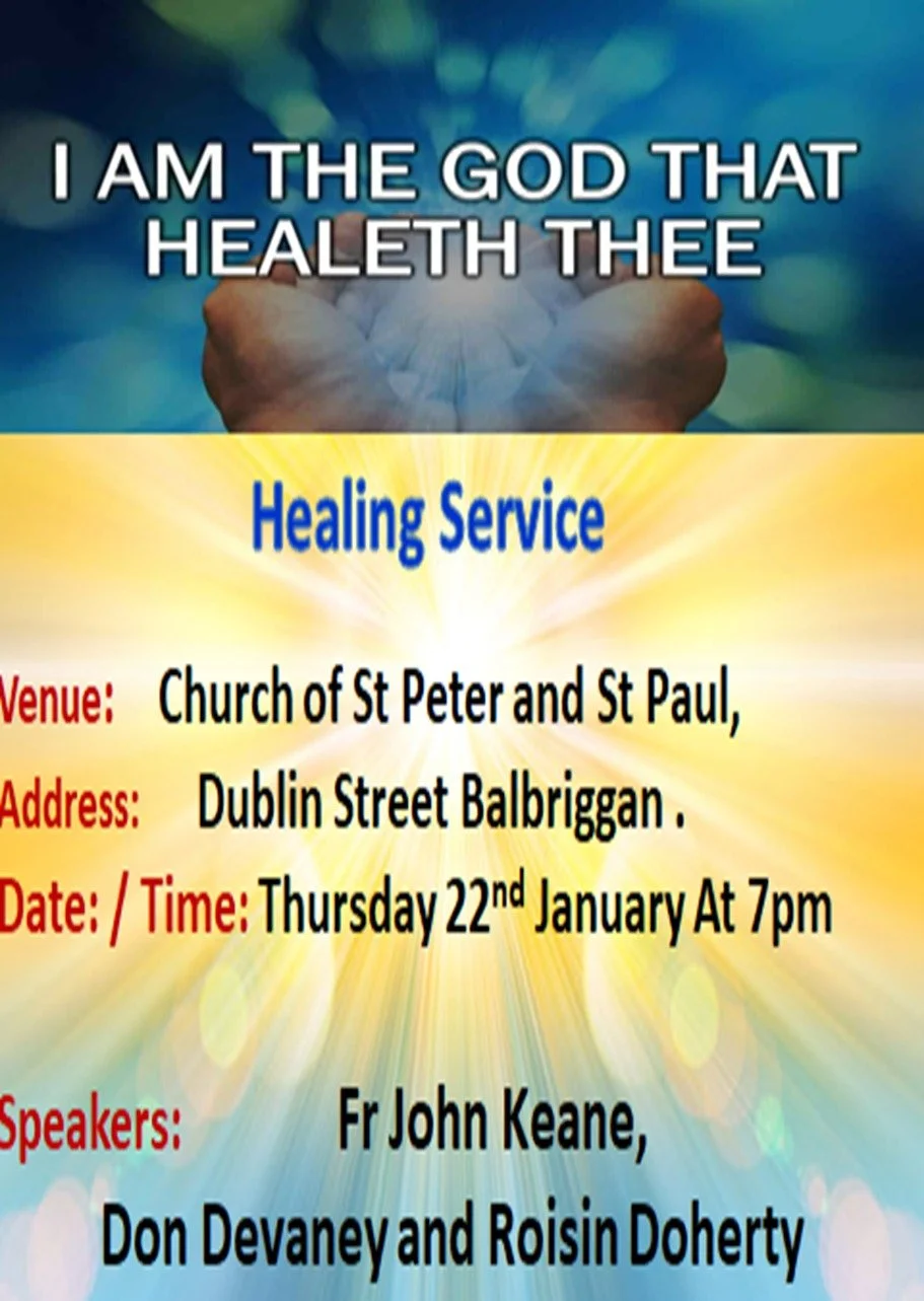 PRAYER AND HEALING SERVICE