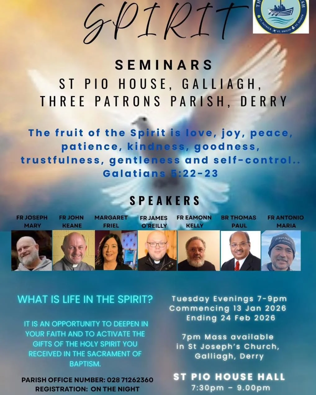 LIFE IN THE SPIRIT SEMINAR - DERRY