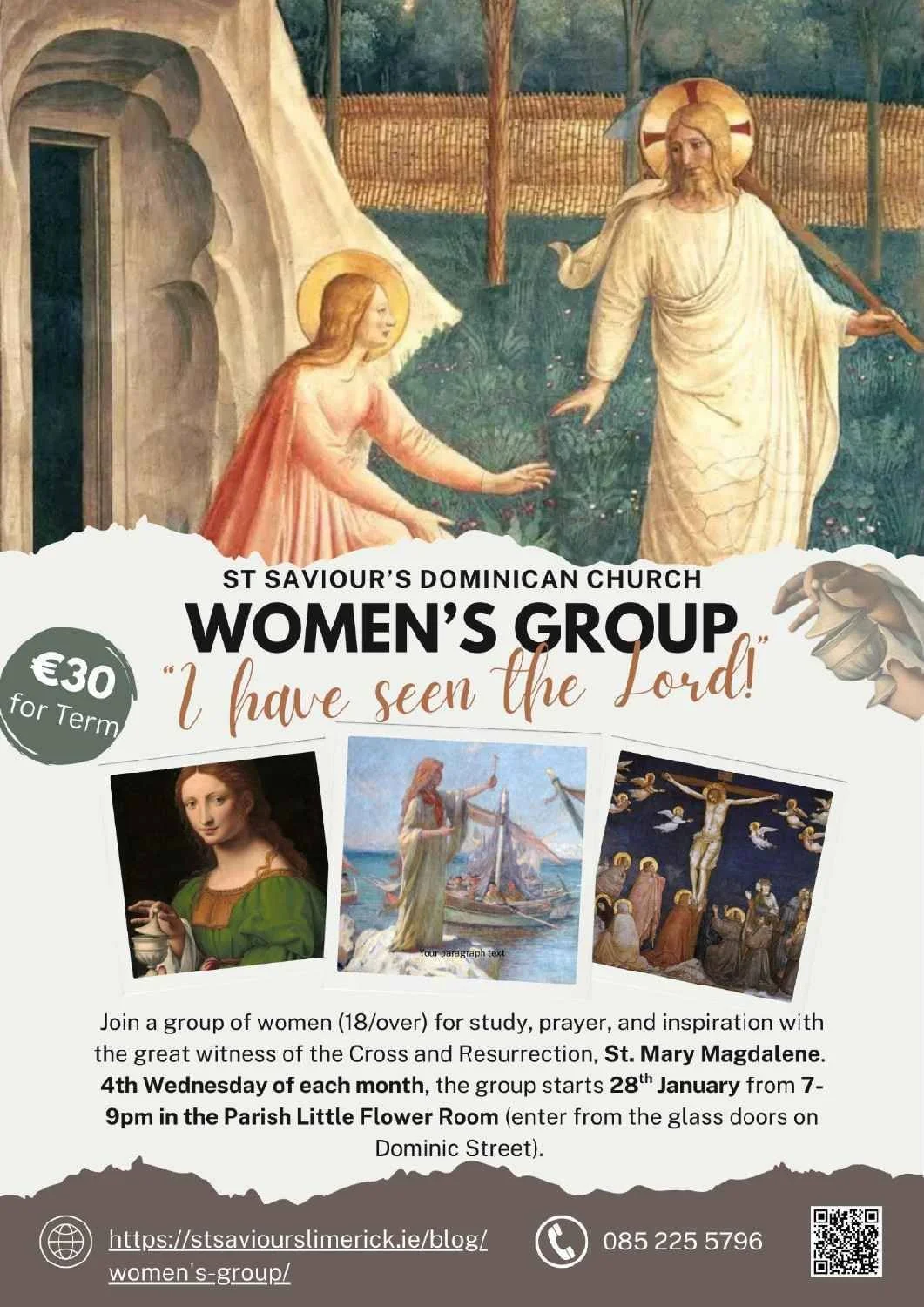 WOMEN'S GROUP at ST SAVIOURS