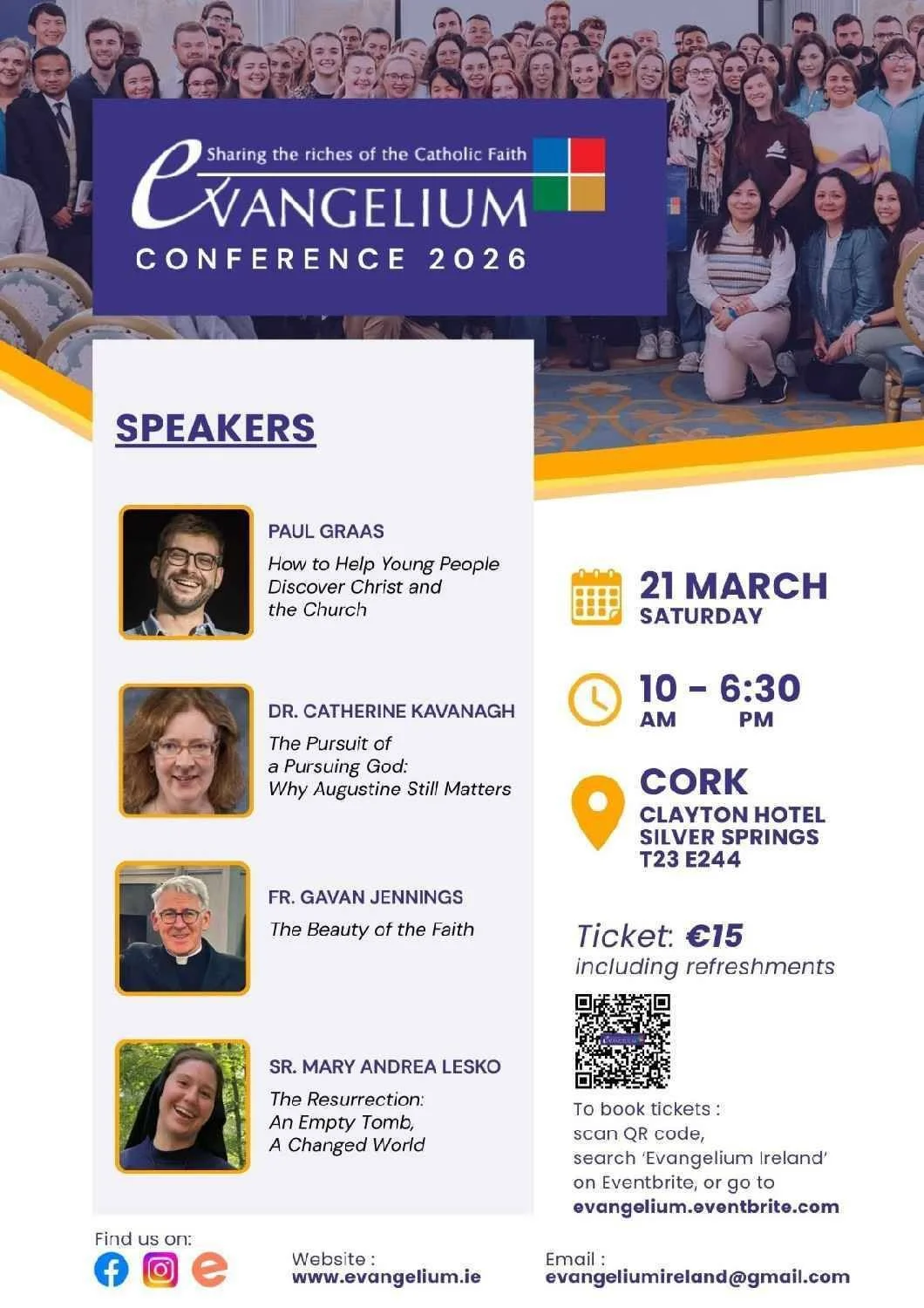 EVANGELIUM CONFERENCE 2026 - CORK