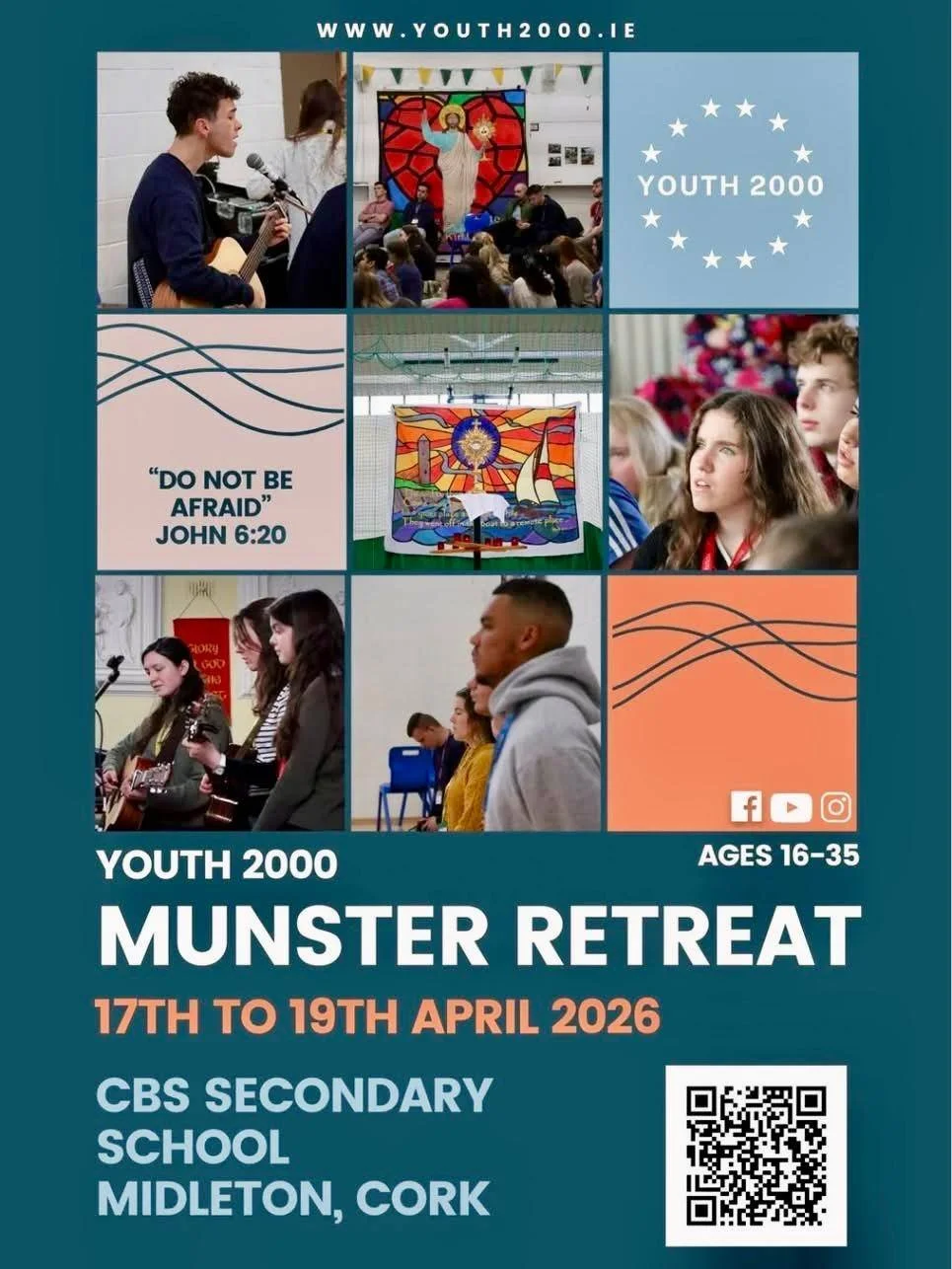 YOUTH 2000 - MUNSTER RETREAT - MIDLETON, CO CORK