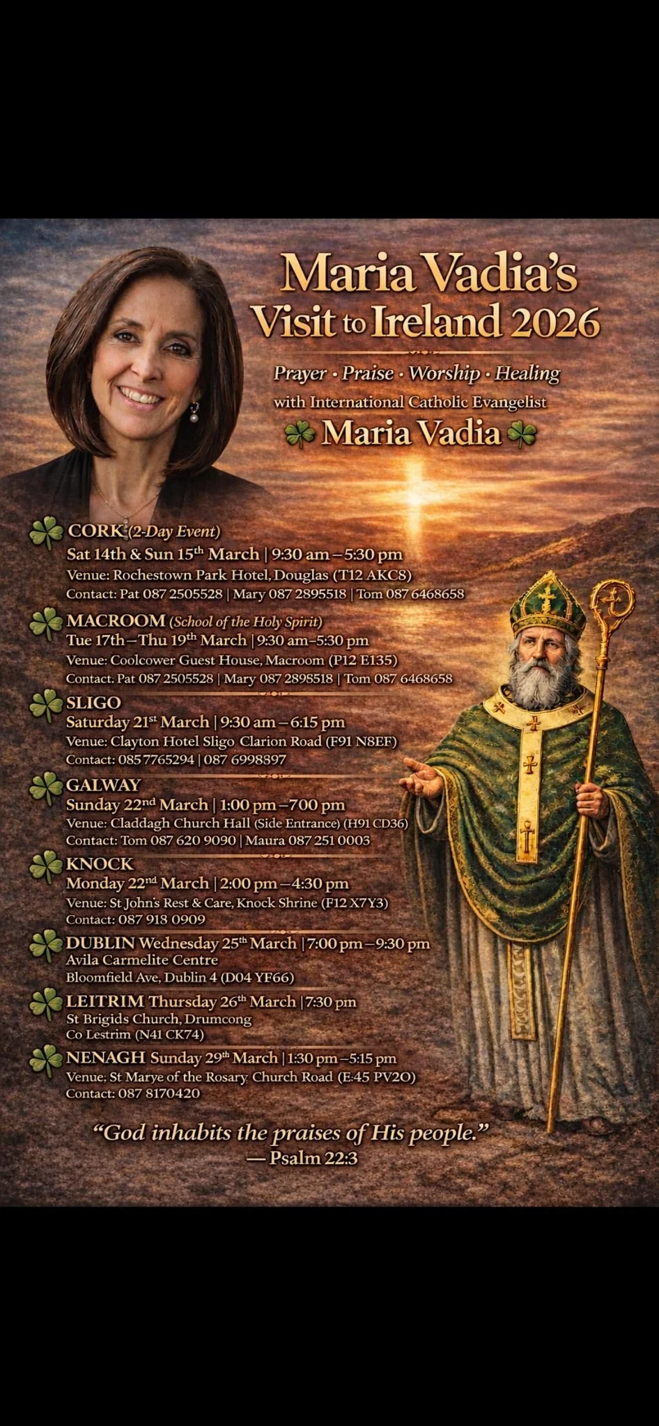 MARIA VADIA'S VISIT TO IRELAND 2026 - Leitrim