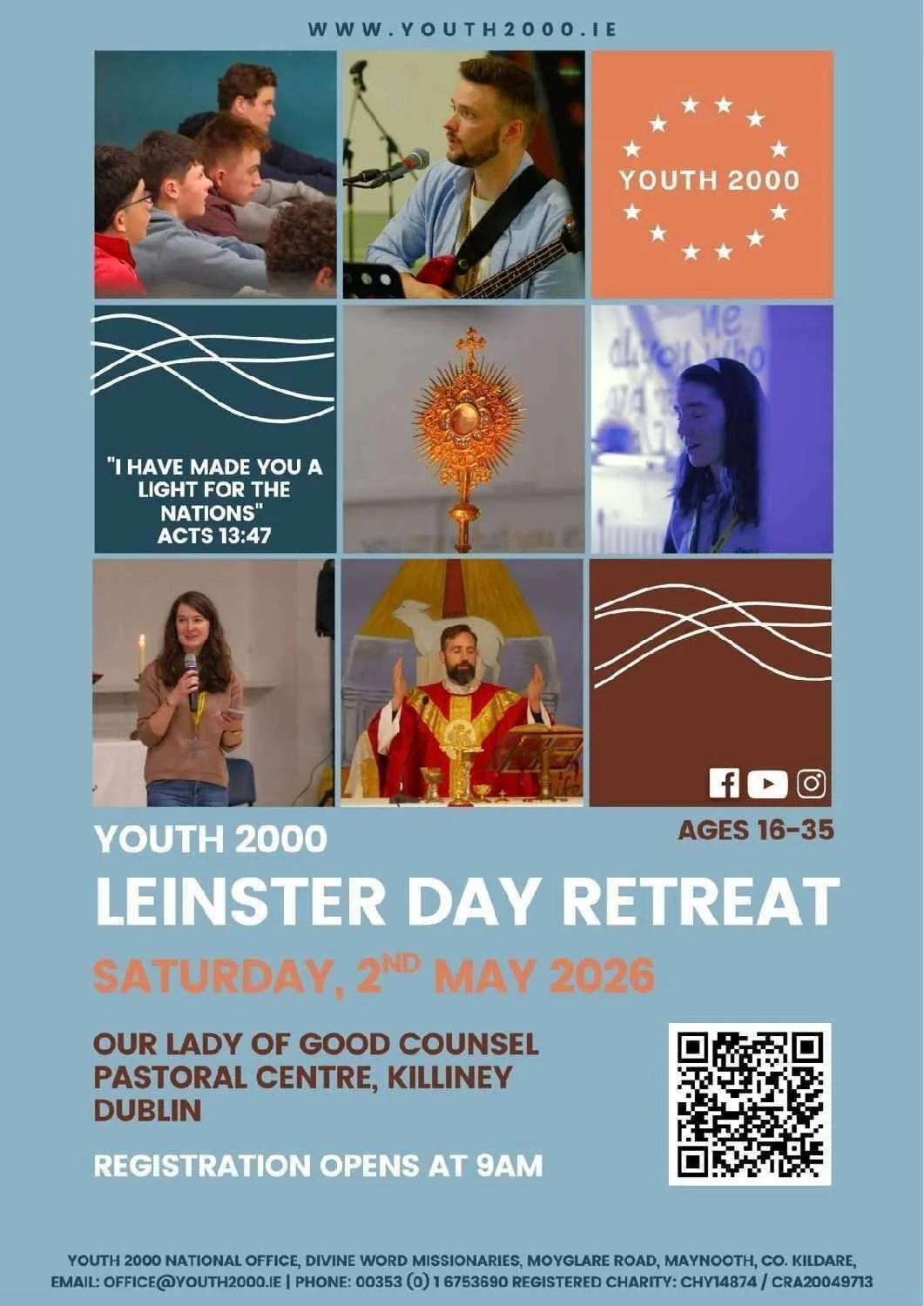 YOUTH 2000 - LEINSTER DAY RETREAT - DUBLIN