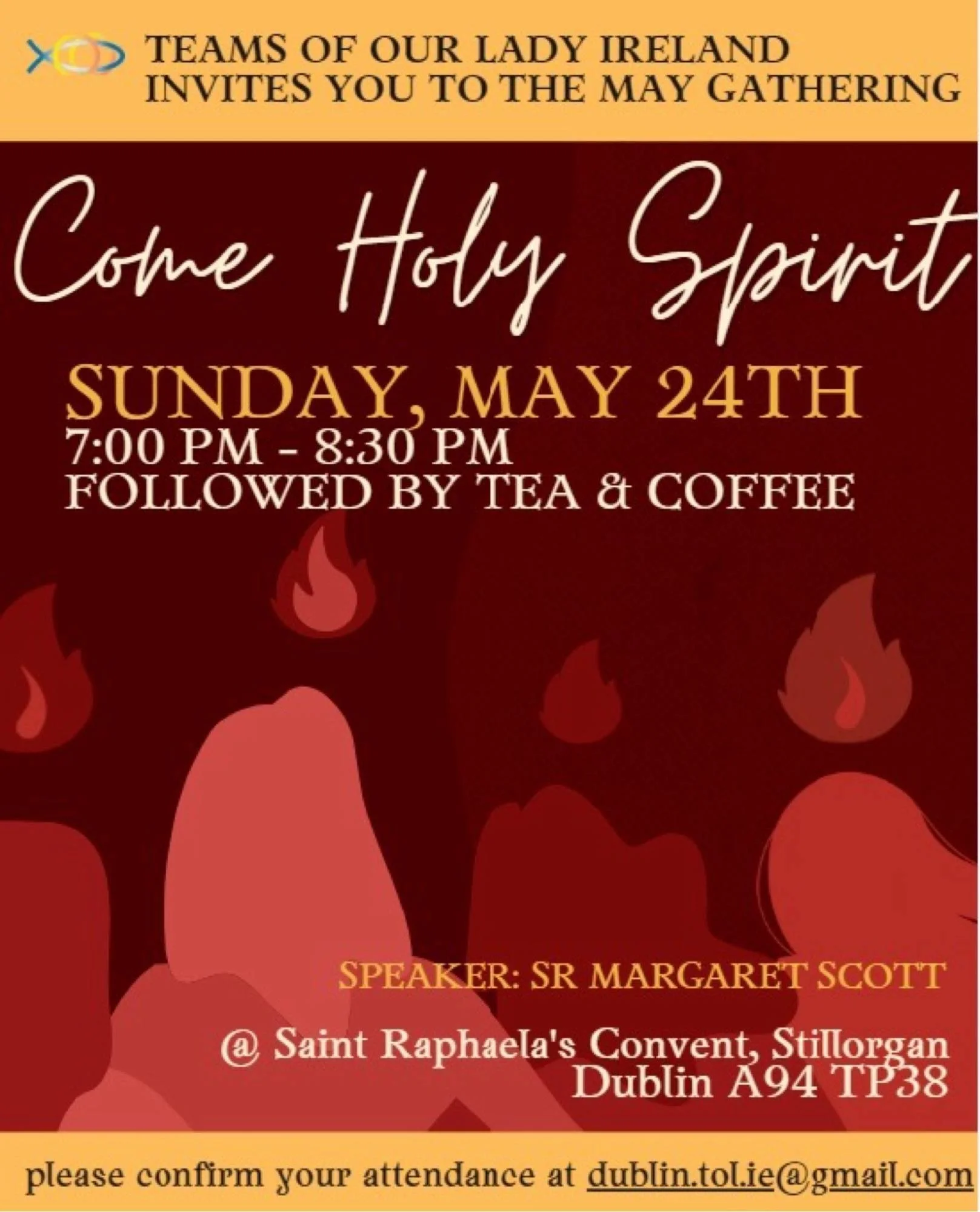 COME, HOLY SPIRIT - STILLORGAN, CO DUBLIN