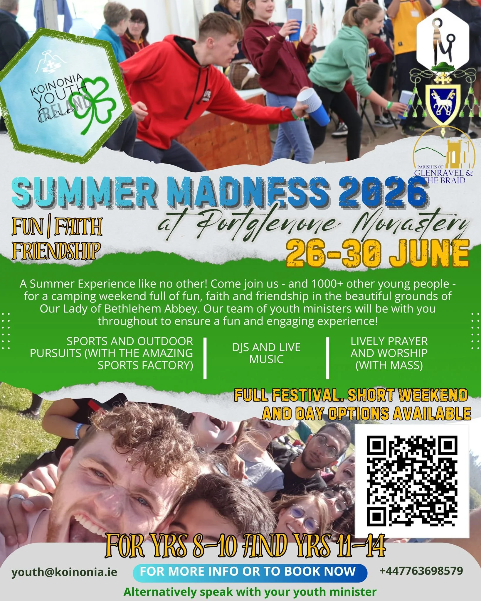 SUMMER MADNESS 2026 - Portglenone Monastery