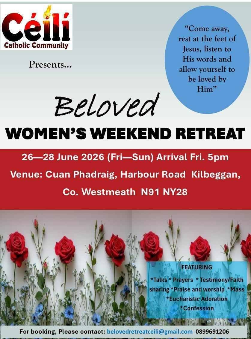 BELOVED - WOMEN'S WEEKEND RETREAT - Co Westmeath