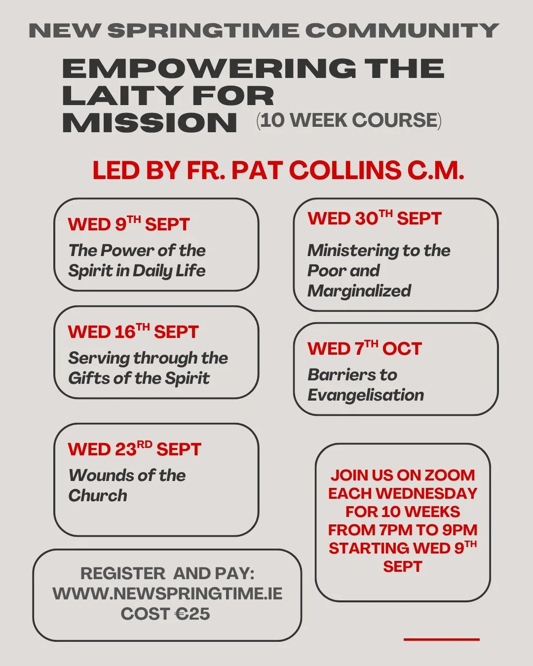 Empowering the Laity for Mission - Online