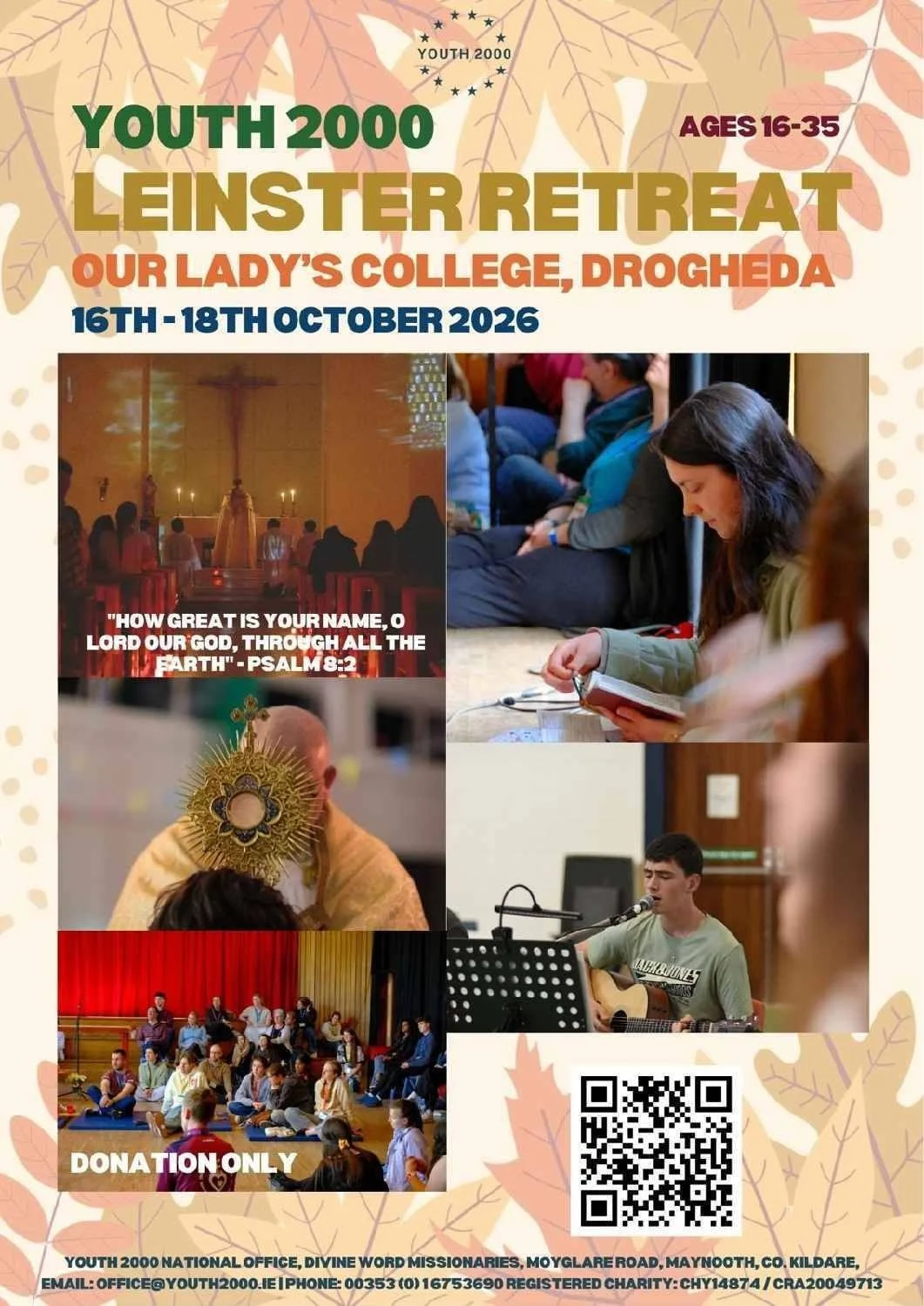 YOUTH 2000 - LEINSTER DAY RETREAT - CO LOUTH