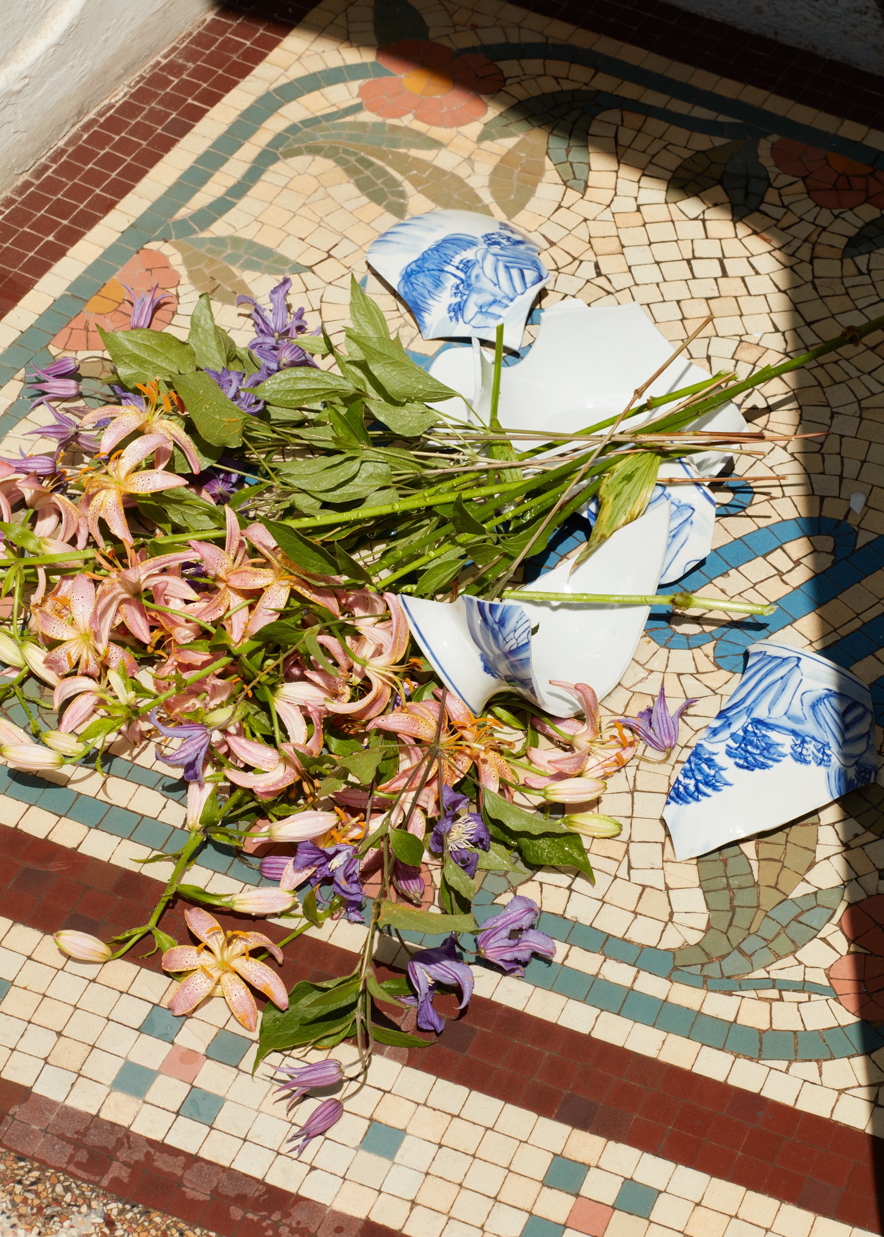 Broken flowers