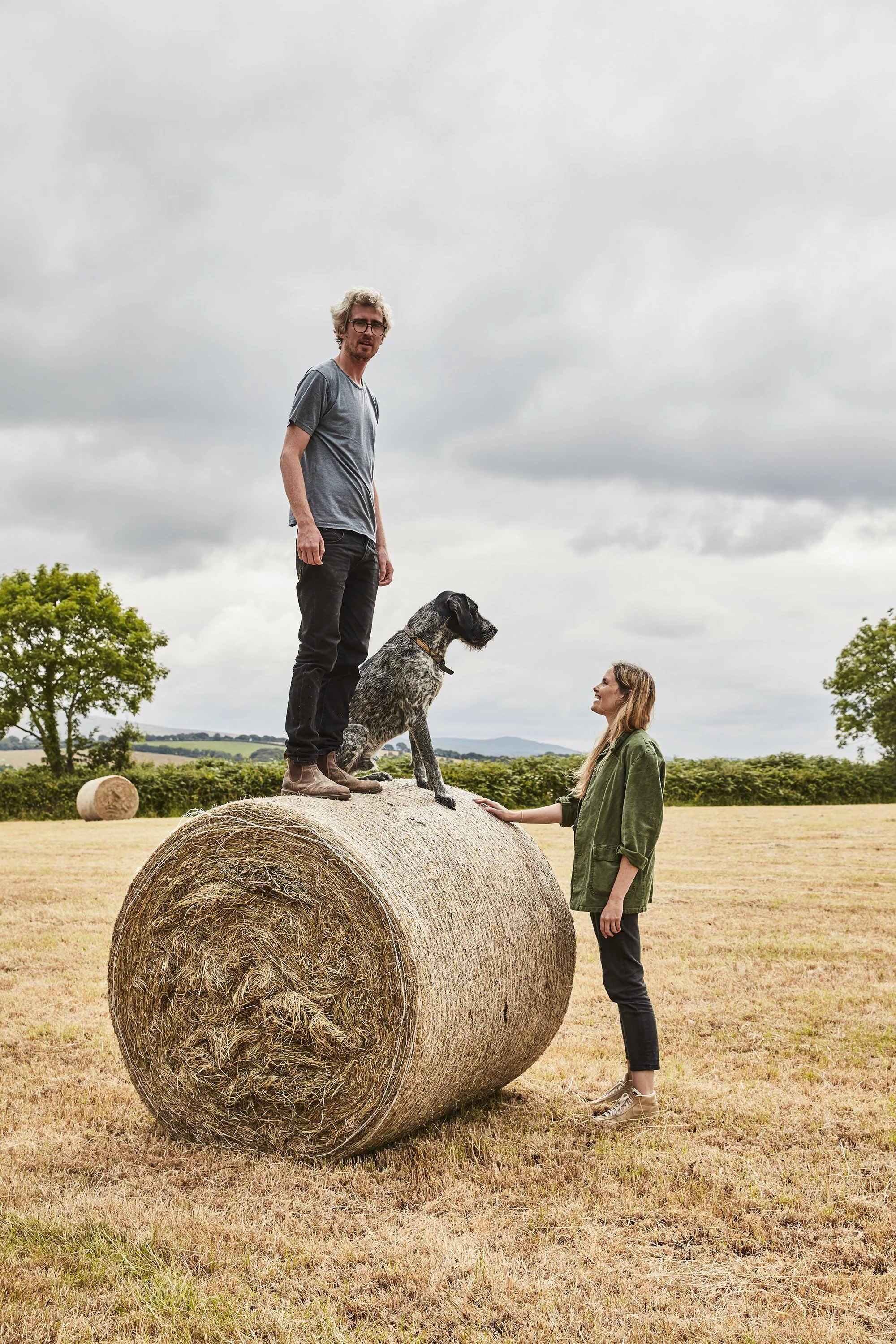 Jeremy and Cath and Bernie the dog.jpg