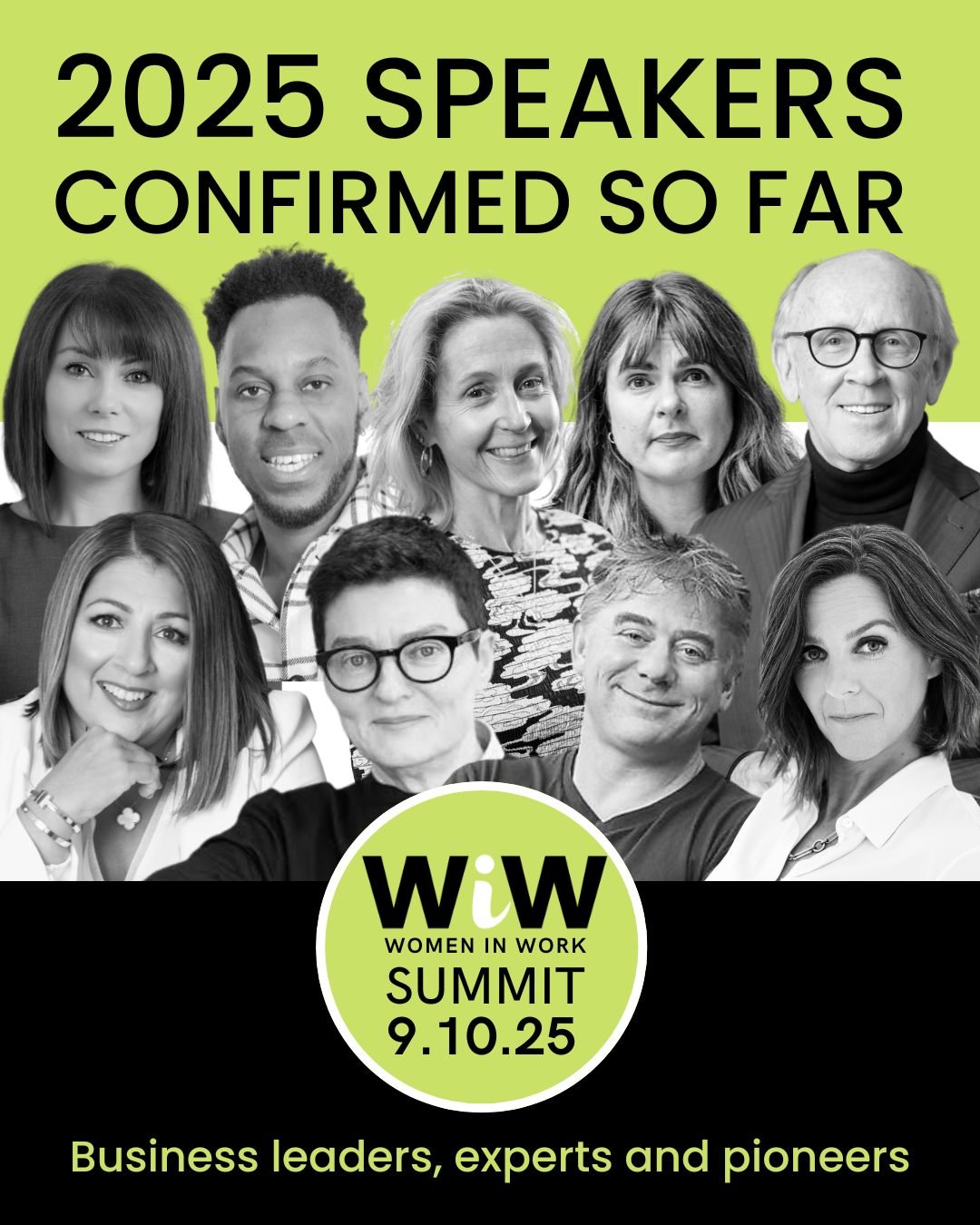 ✨ SPEAKER ANNOUNCEMENT WOMEN IN WORK SUMMIT 2025 ✨

We&rsquo;re beyond excited to share just a few of the incredible voices joining us at the Women in Work Summit this October in London.

From pioneering business leaders to powerful advocates for cha
