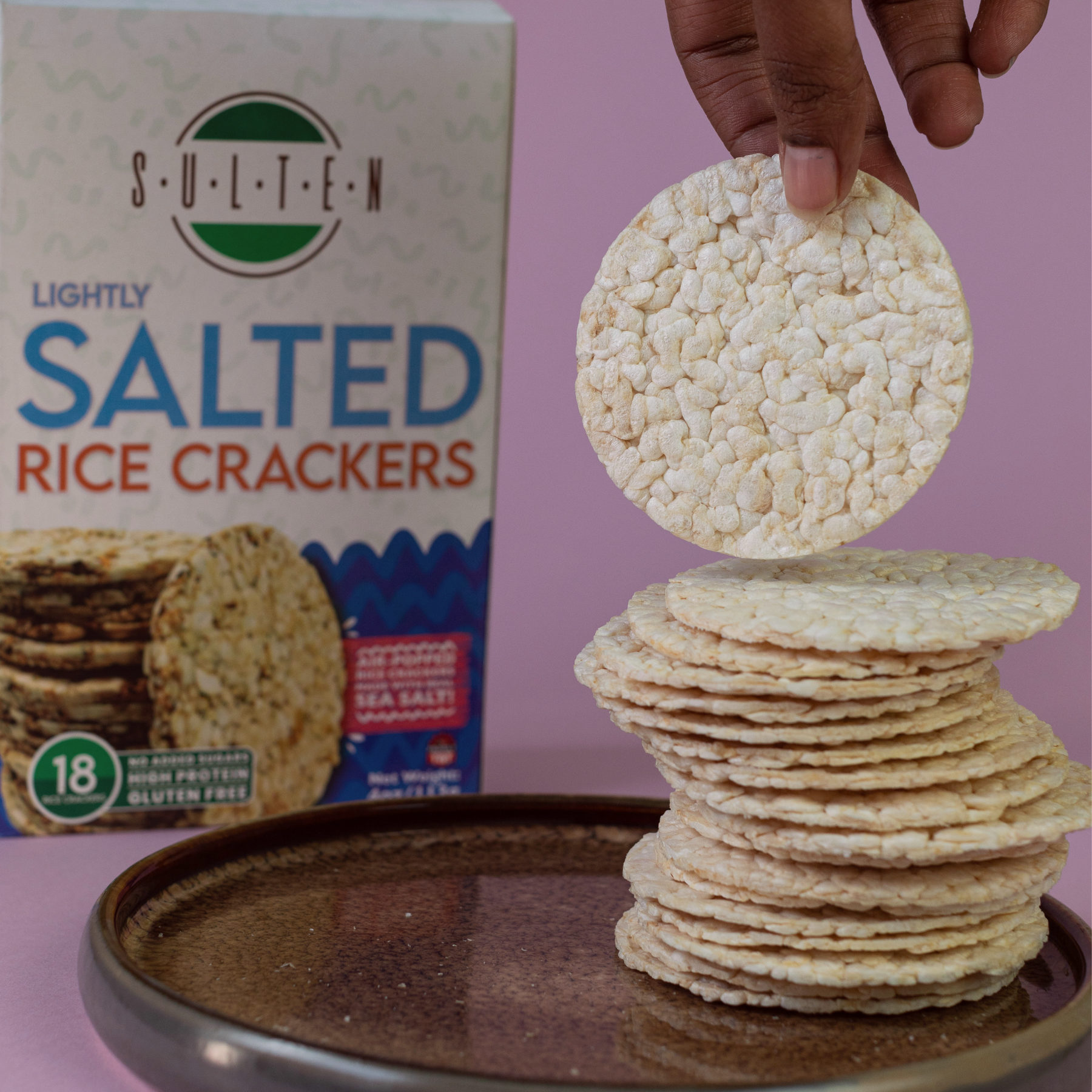 Salted Rice Crackers