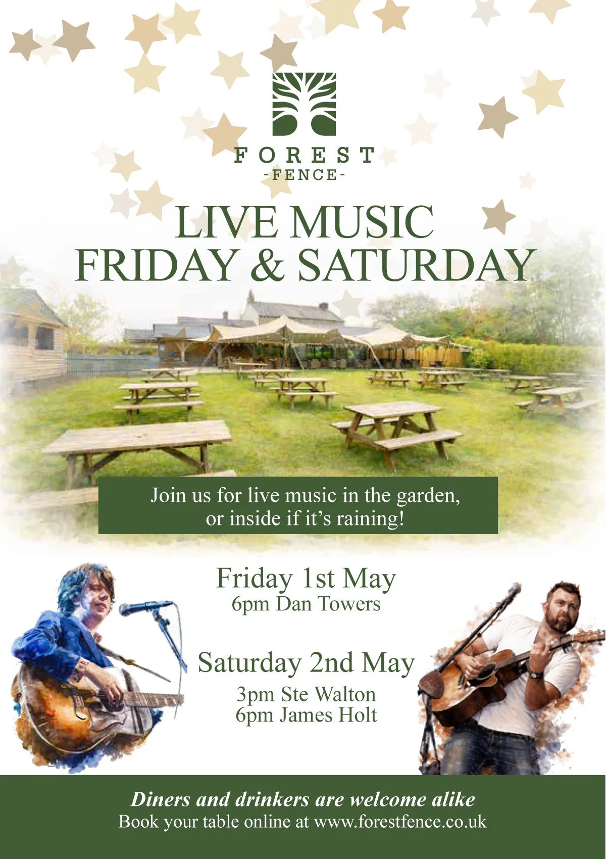 Live Music Friday & Saturday