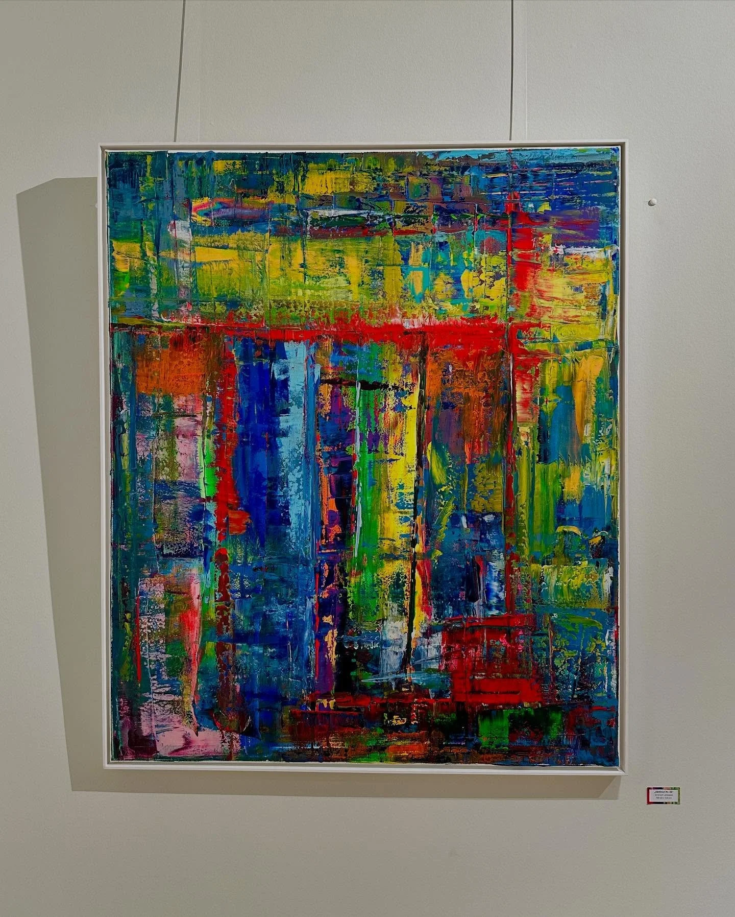 Neu in der Ausstellung im @ukdresden: Abstract Nr. 23 Acryl auf Leinwand 100 cm x 120 cm mit einem Rahmen von @mein_lieblingsrahmen 😊

VERK&Auml;UFLICH Bei Interesse E-Mail an abstractmetz@gmail.com

#abstract #art #kunst #acryl #contemporaryart #co