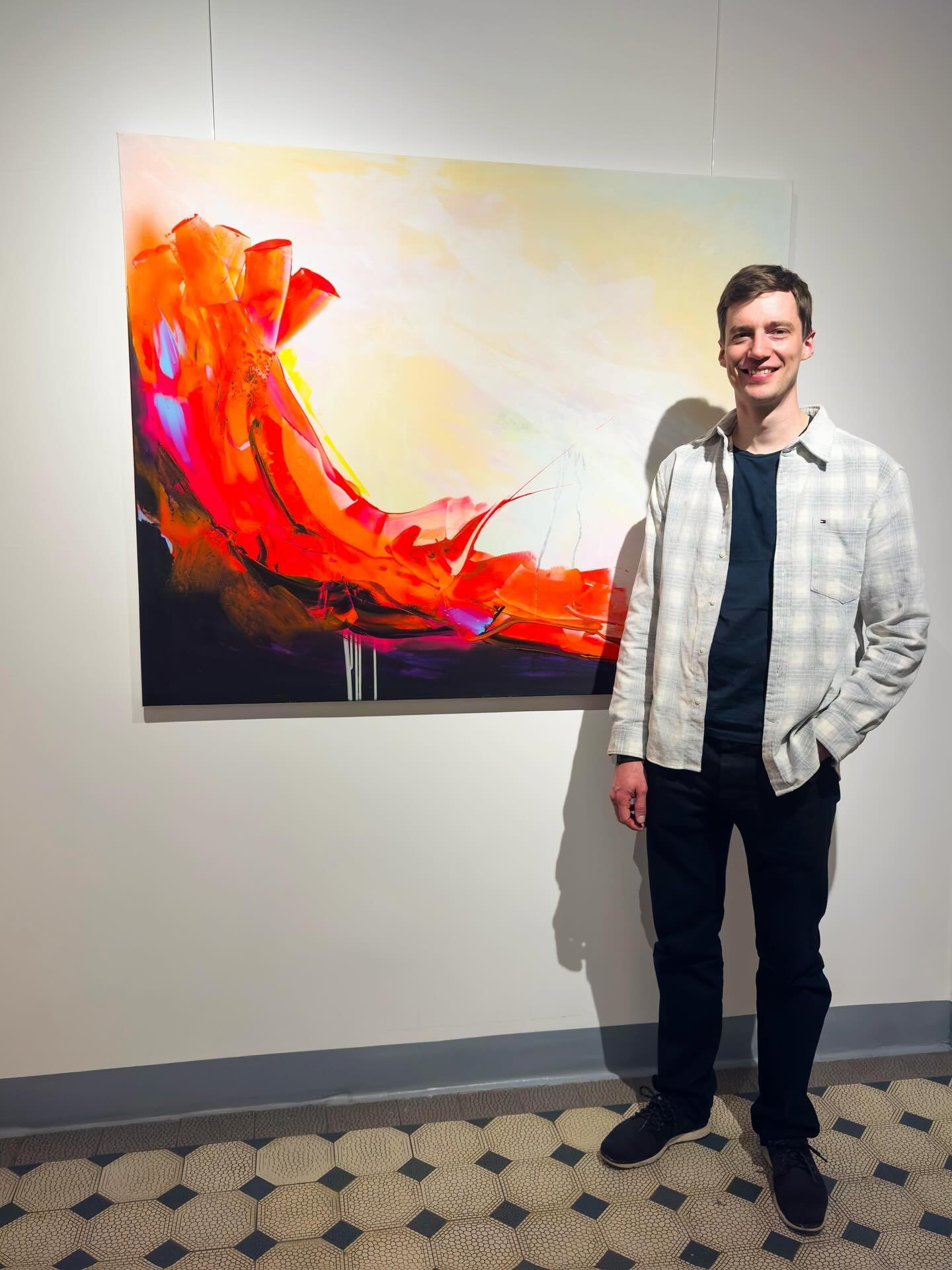 Me and &bdquo;Me and You&ldquo; 150cm x 120cm @ukdresden 😊

#abstract #art #kunst #acryl #contemporaryart #color #modernart #originalart #abstractart #artcollector #painting #moritzburg #malerei #artwork #acrylmalerei #abstraktemalerei #acrylicart #