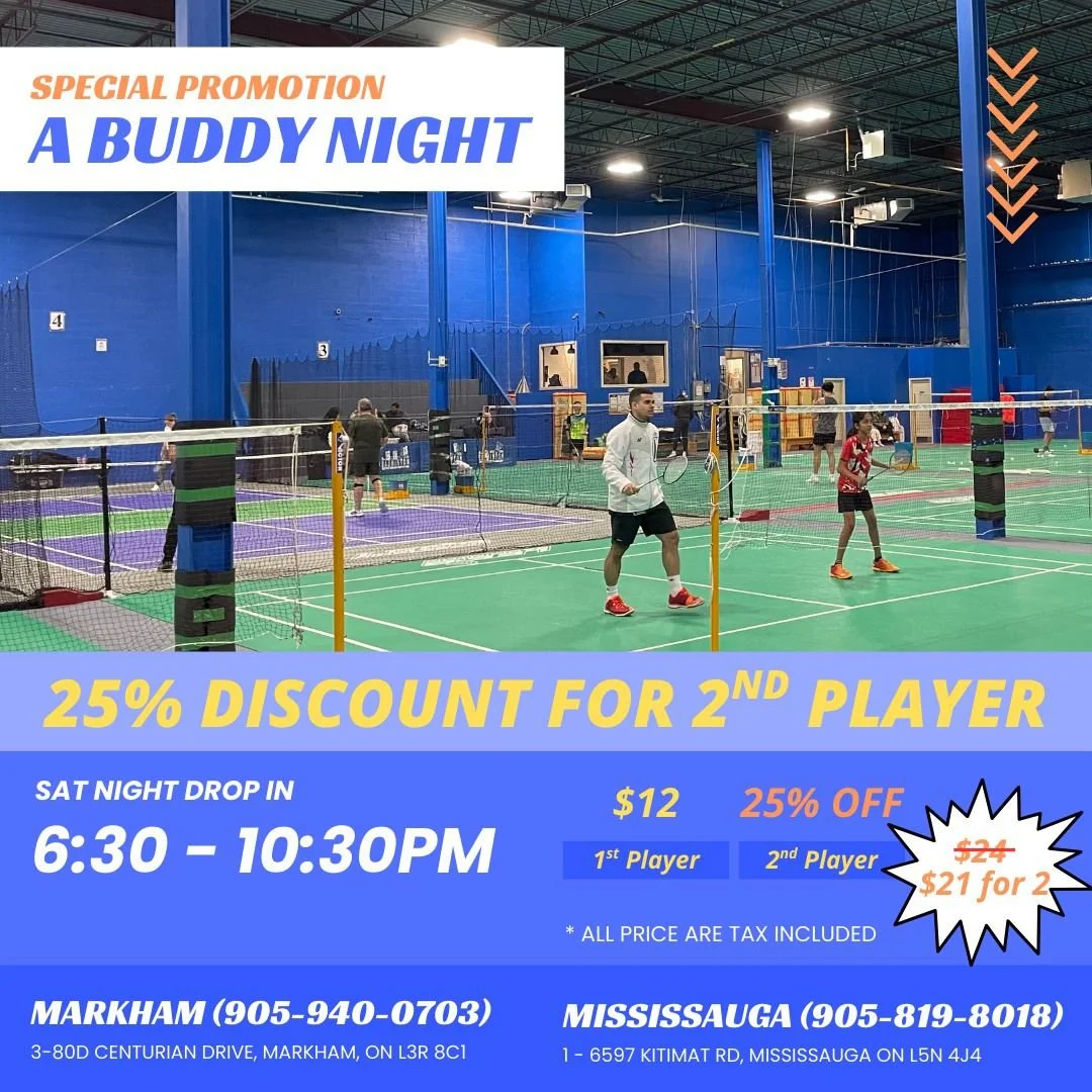 A Buddy Night - Sat Drop-In