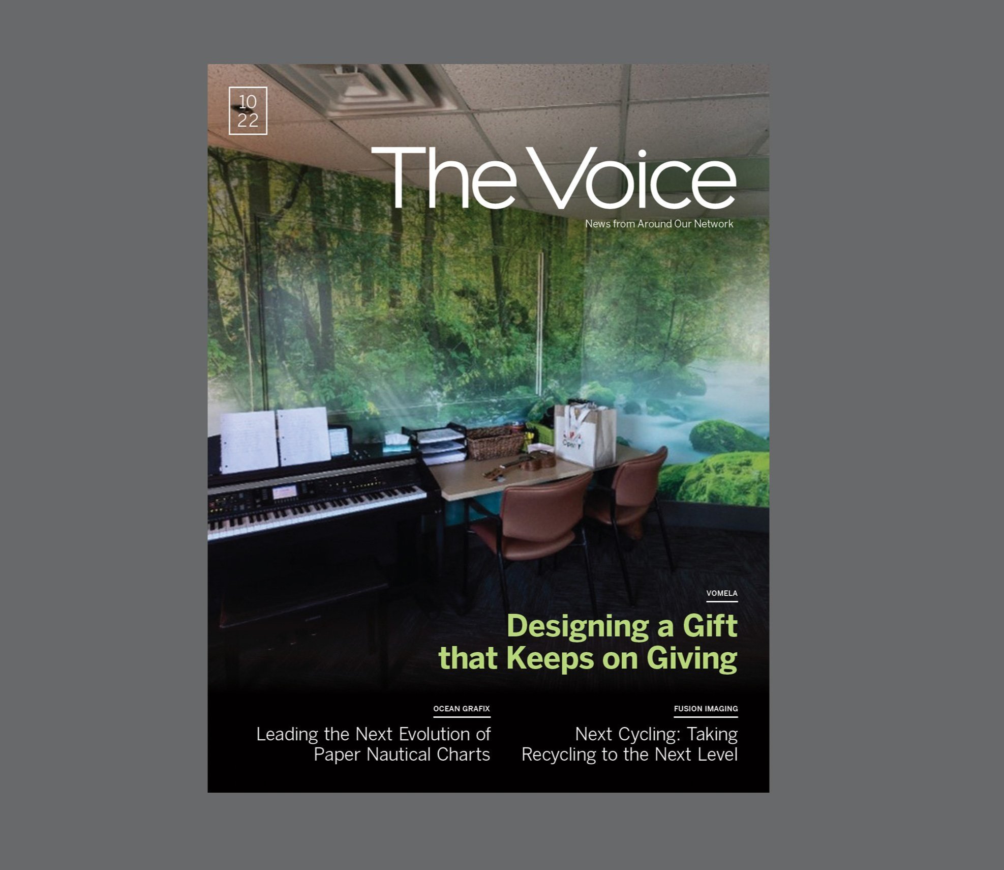 Cover of Vomela Voice magazine