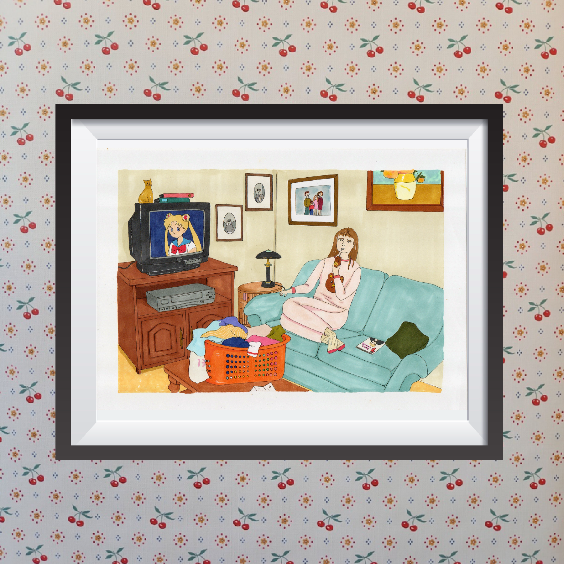 ROUTINE MATINALE DESSIN ORIGINAL