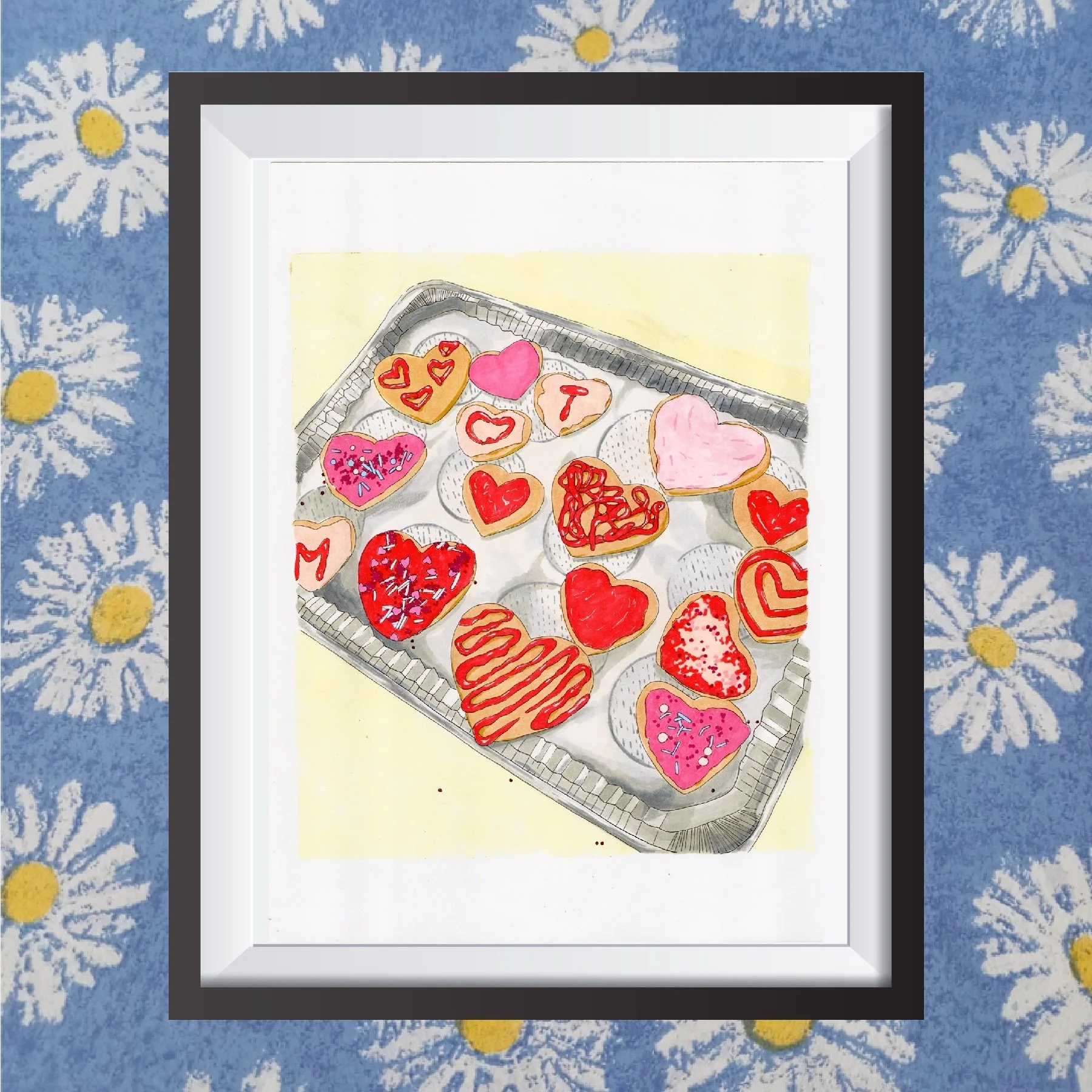 BISCUITS ST VALENTIN DESSIN ORIGINAL