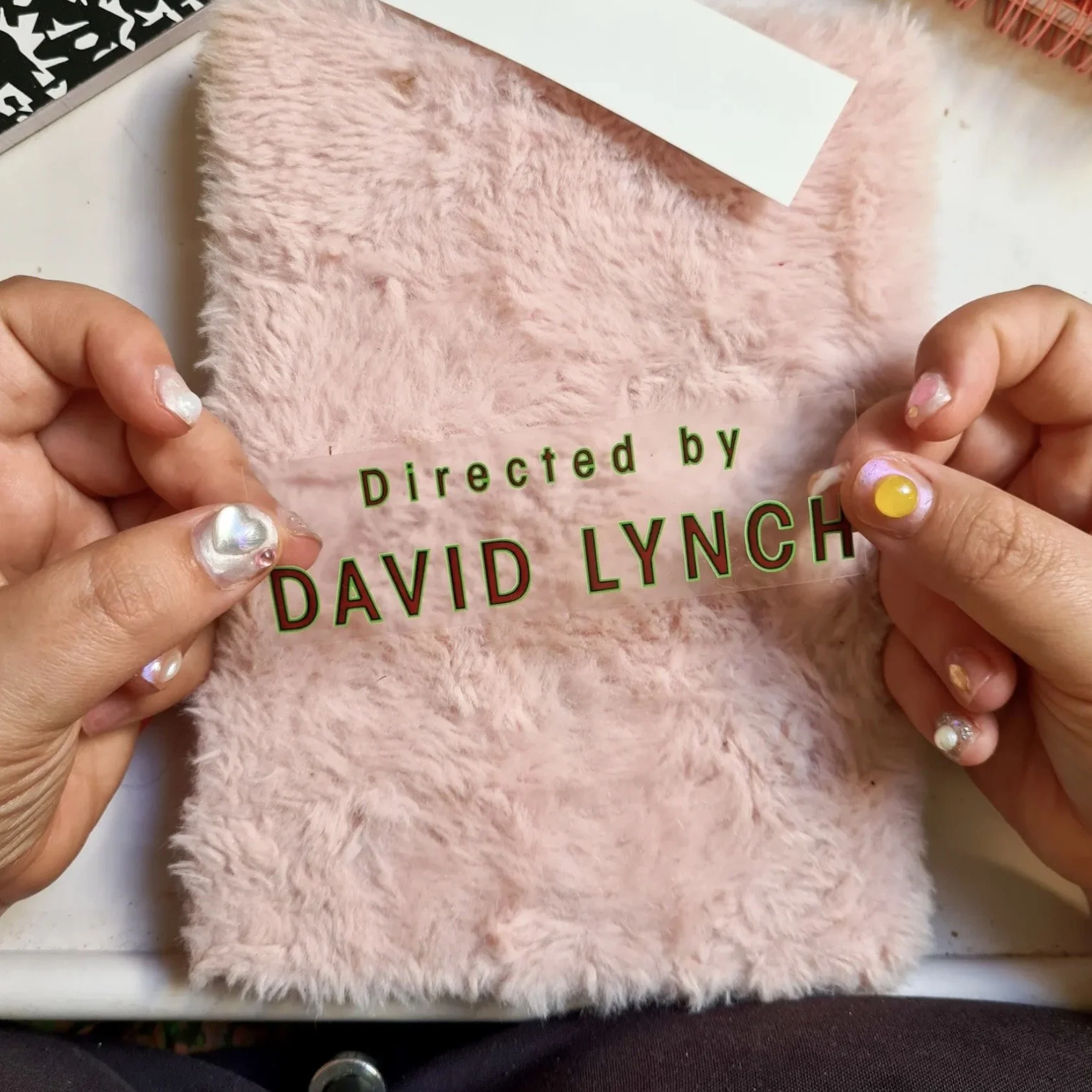 STICKER TRANSPARENT DIRECTED BY DAVID LYNCH
