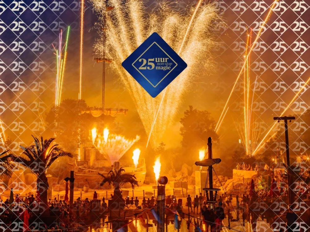 Toverland viert 25-jarig jubileum met 25-uurs openstelling