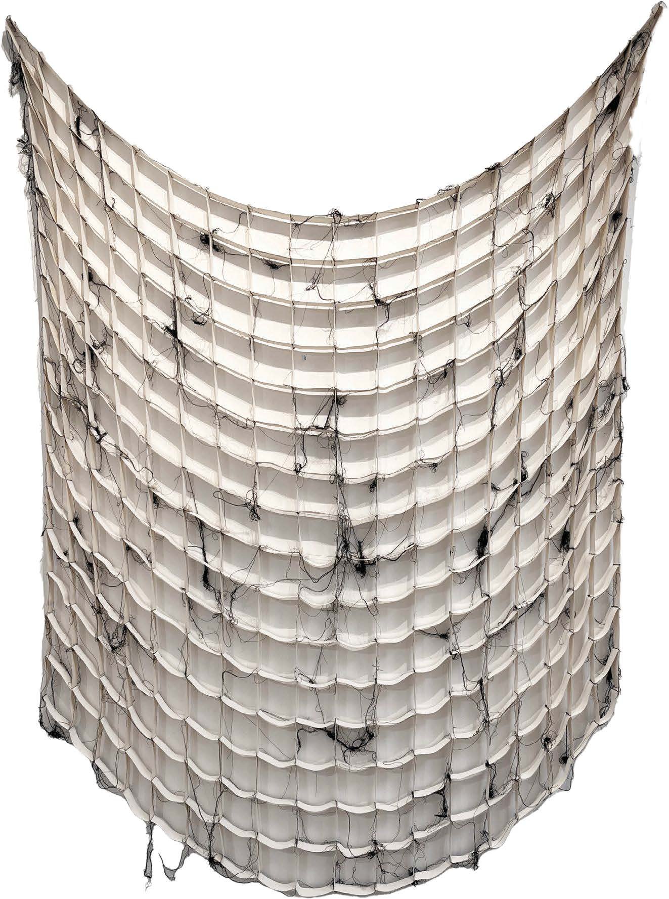 André Azevedo, Canvas cutting and stitching
78.7 x 51.1 in