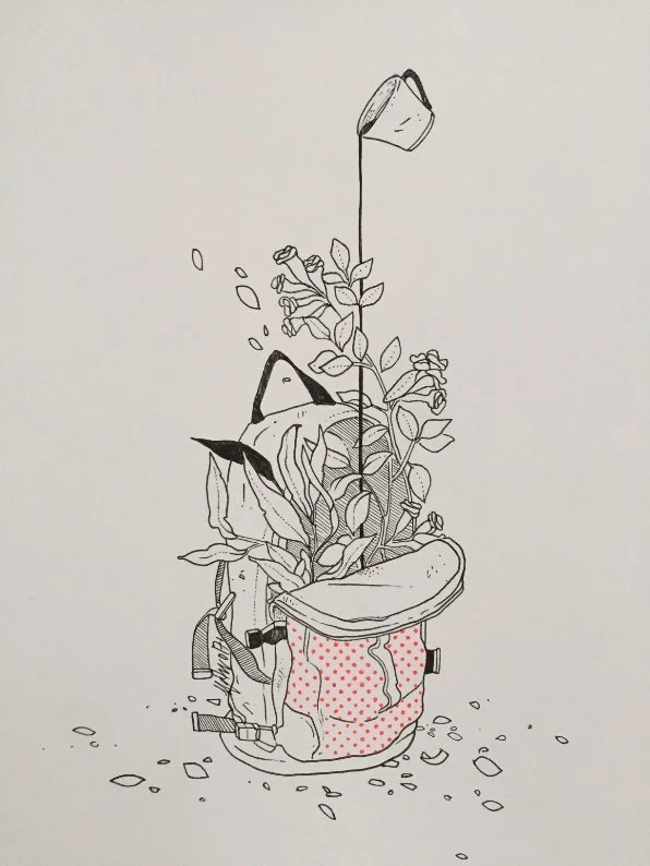 Mateu Velasco, Untitled - Original
Media: Indian Ink and acrylic on paper
Size: 11 x 13 in
