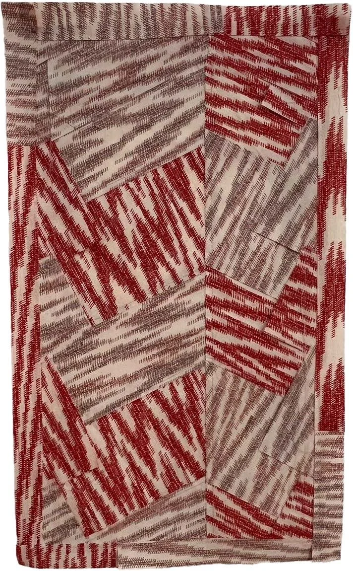 André Azevedo, Password Patchwork, 2024
Typing and machine stitching
on carbon paper and raw cotton
70cm x 42cm