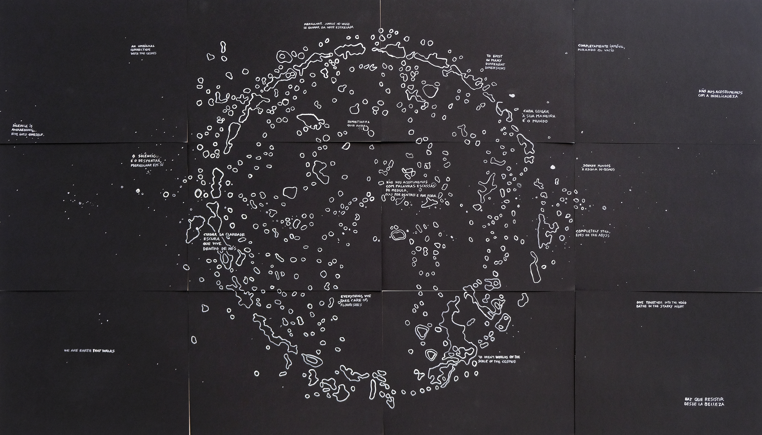 Bel Falleiros & Renata Cruz
Inward Vastness, 2025, Watercolor on  paper, 68,5 x 122cm