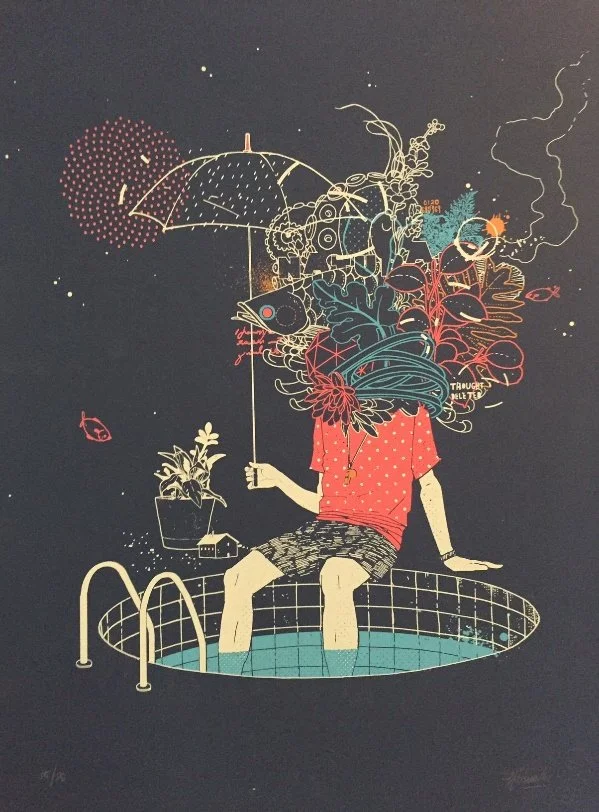 Mateu Velasco, Vacation - Edition 15/20
Media: silkscreen on paper
18.75 x 25.25 in