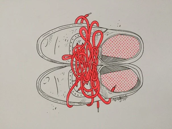 Mateu Velasco, Untitled - Original
Media: Indian Ink and acrylic on paper
11 x 13 in