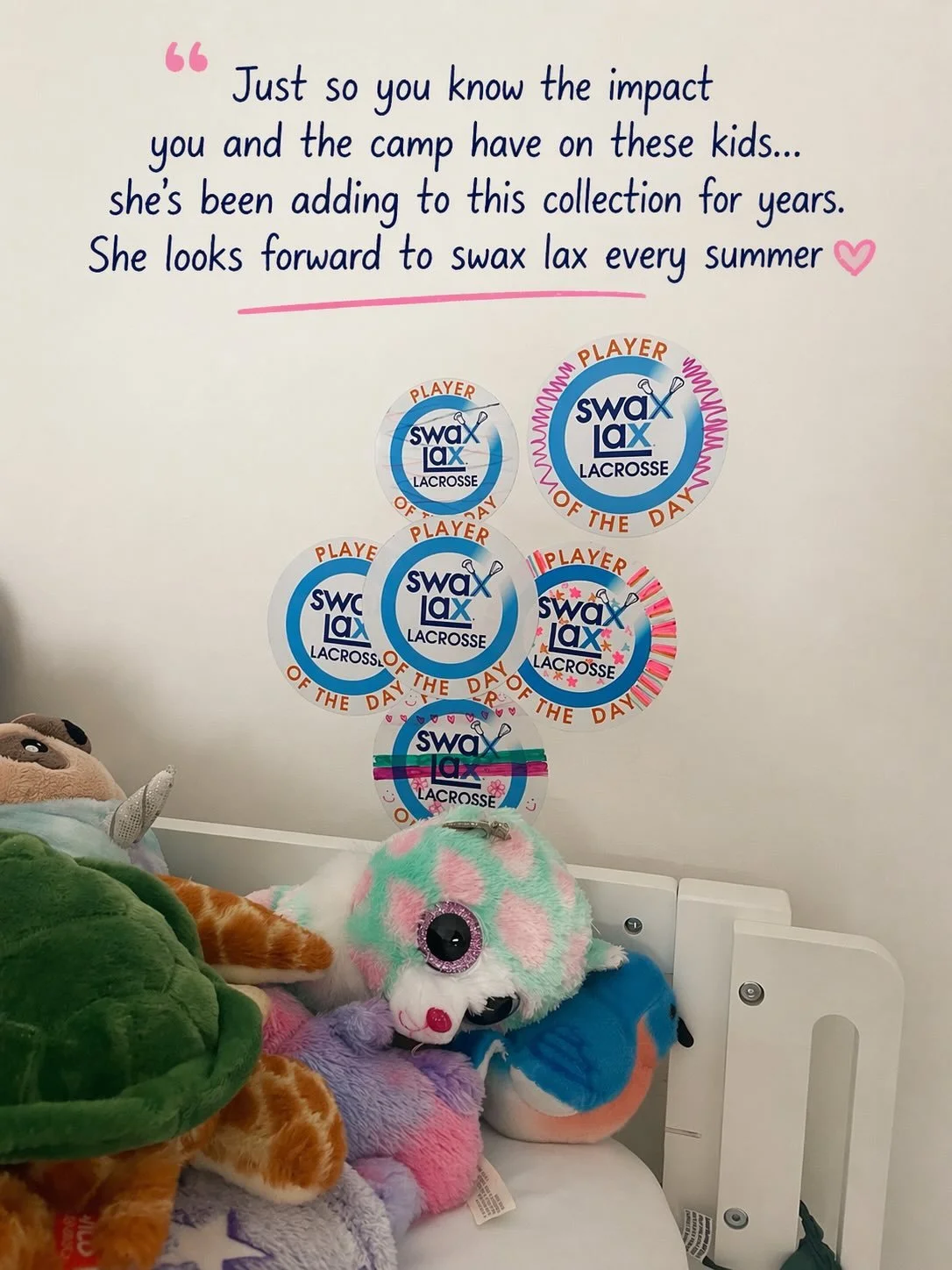 Feeling nostalgic about how many kids have started their summer with Swax.  Lacrosse is just the beginning, but we&rsquo;re so glad it starts with us ✨