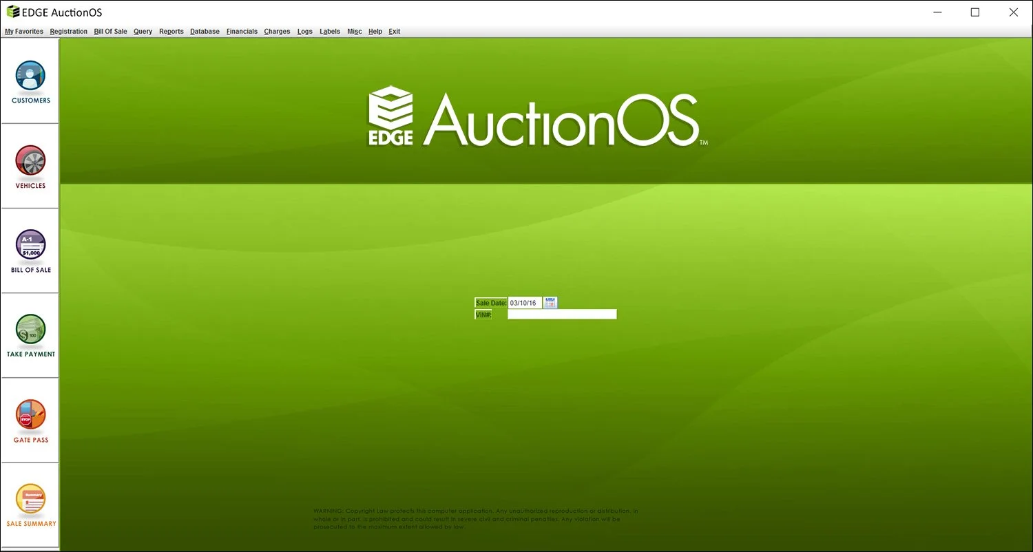 EDGE AOS — Auction Edge