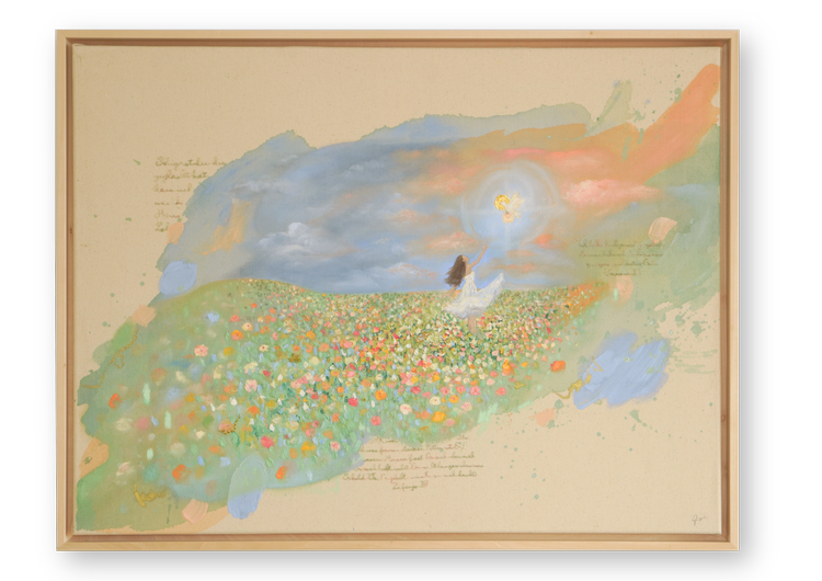 Liebesbriefe von Gott, christliches Kunstwerk von Natalie Ingerle